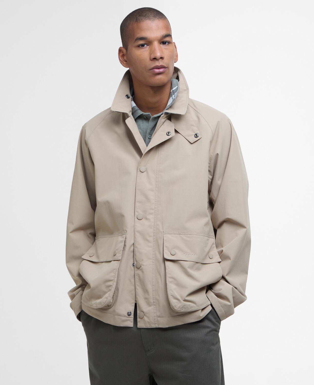 Barbour Broadale Waterproof Ceket BE33 Light Trench