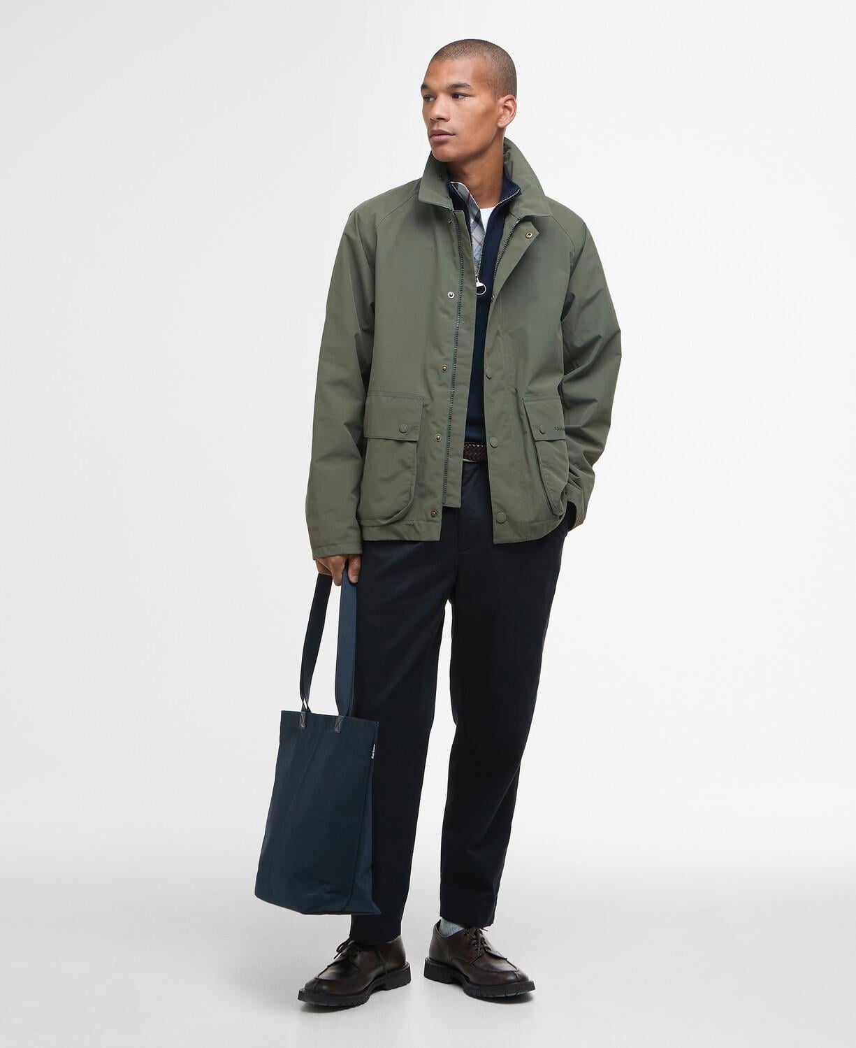Barbour Broadale Waterproof Ceket OL75 Uniform Green