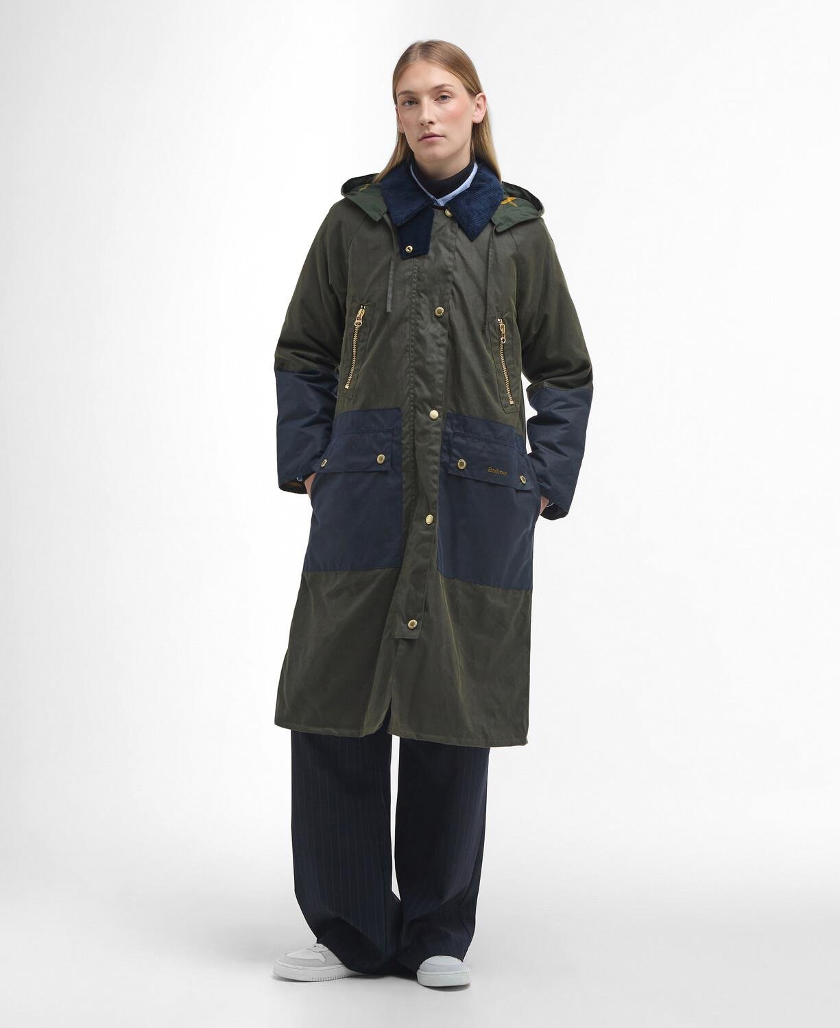 Barbour Carolyn Yağlı Ceket OL99 Archive Olive