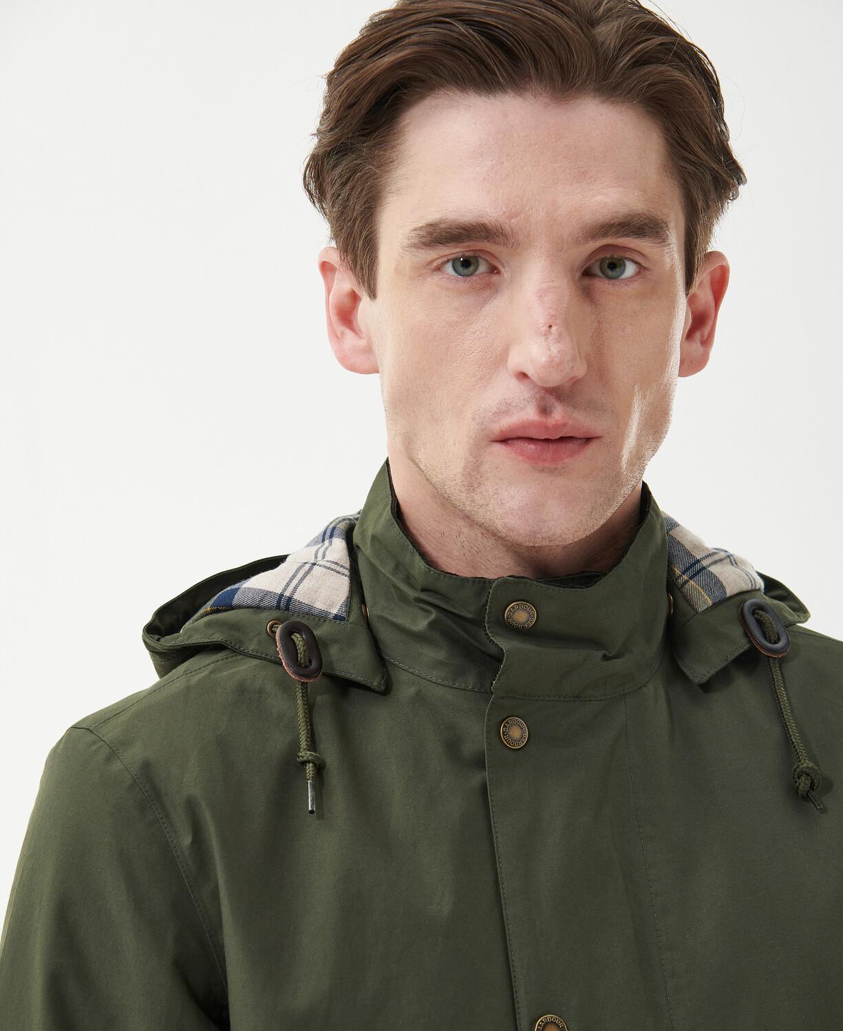 Barbour Chelsea Mac Waterproof Jacket OL51 Olive-Forest Mist