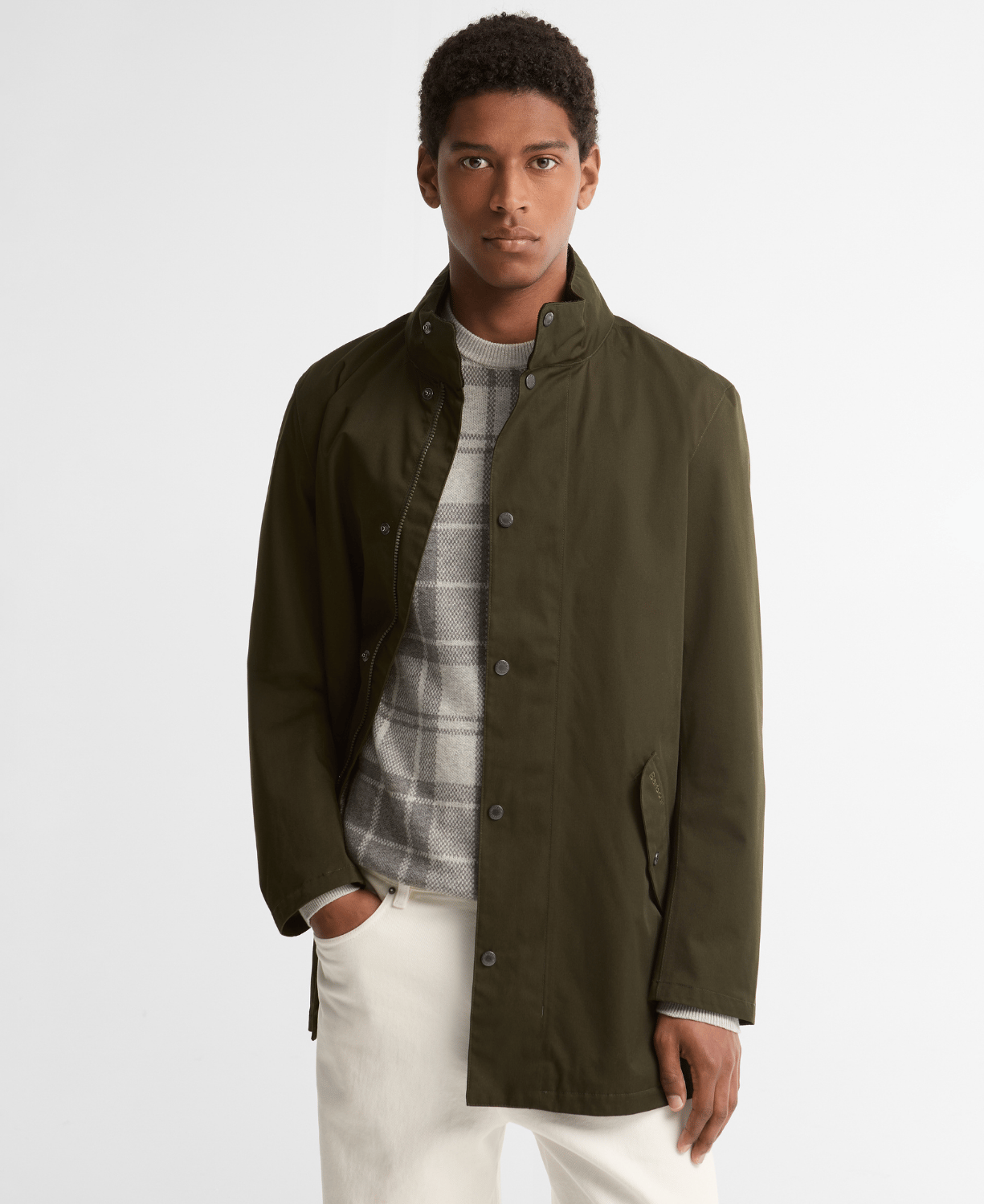 Barbour Chelsea Waterproof Ceket SG71 Sage Classic