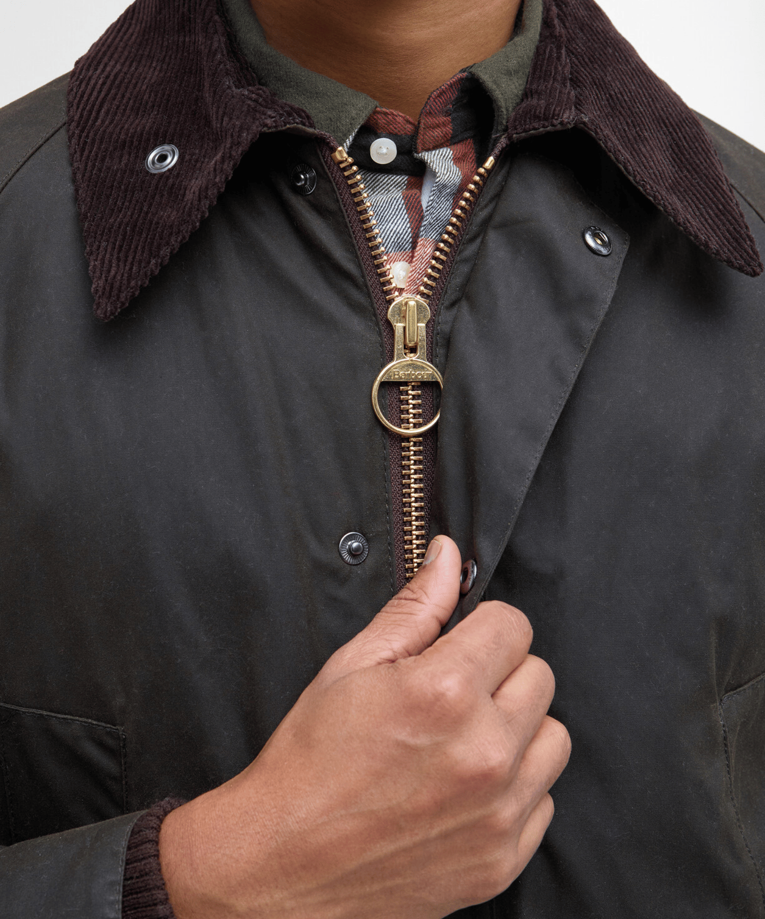 Barbour Classic Bedale Unisex Yaglı Ceket OL71 Olive