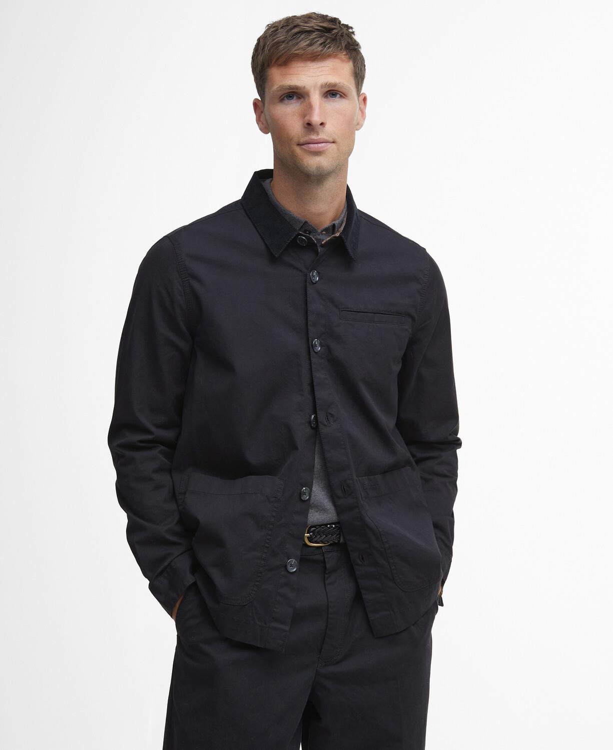 Barbour Cole Overshirt BK31 Black