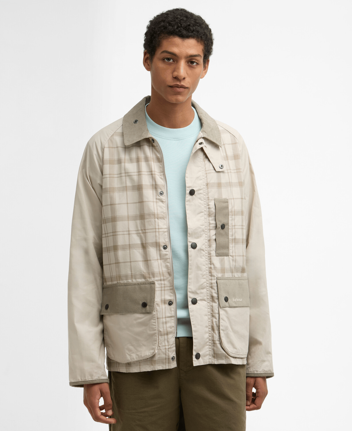 Barbour Festival Modified Bedale Ceket ST31 Mist Tartan