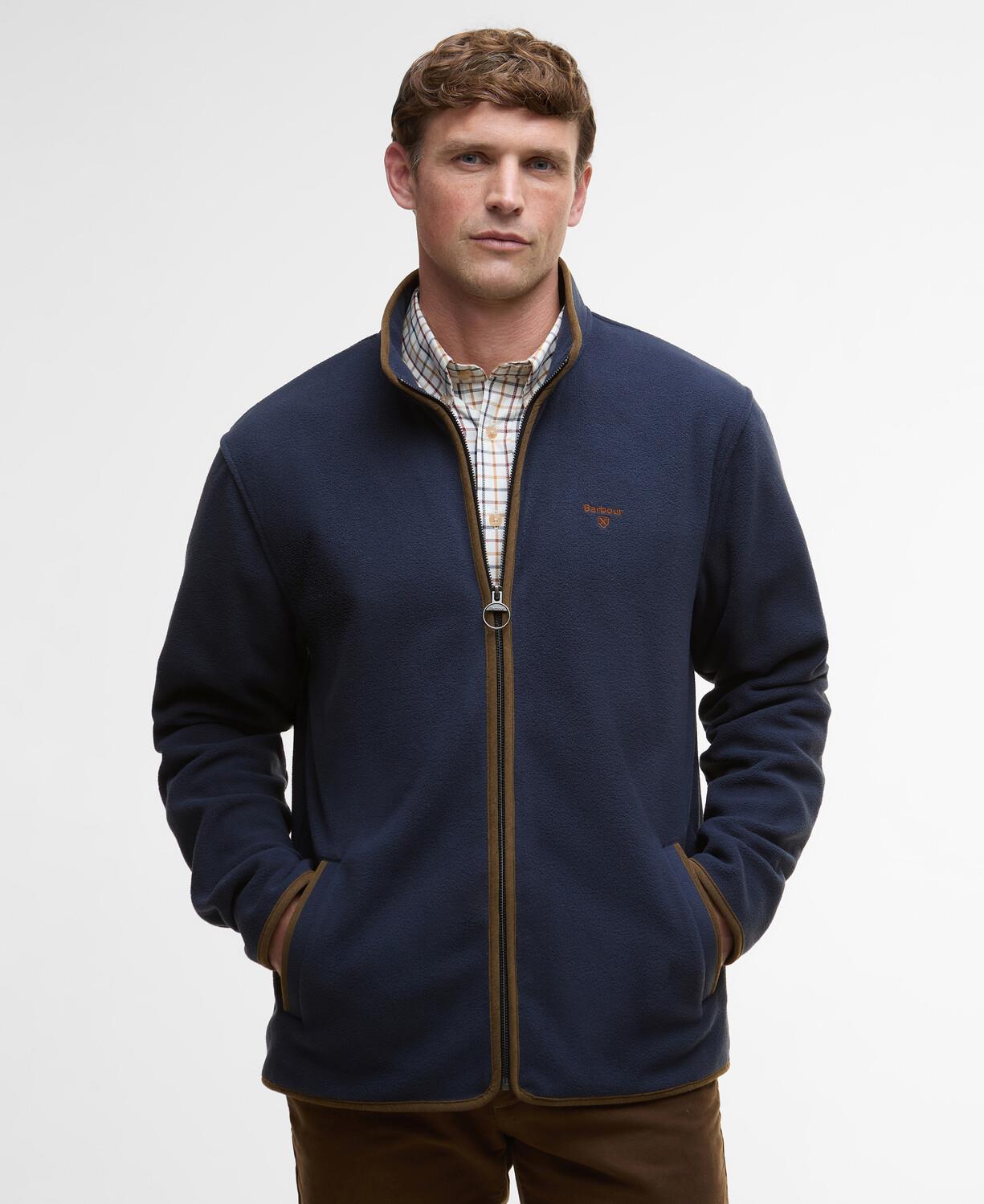 Barbour Harwood Zip Thru Polar NY91 Navy