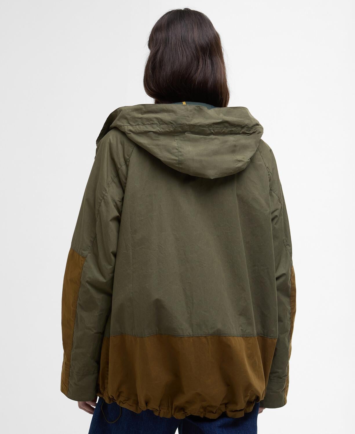 Barbour Hayley Showerproof Ceket GN31 Dusky Green-Breen-Ancient Tartan