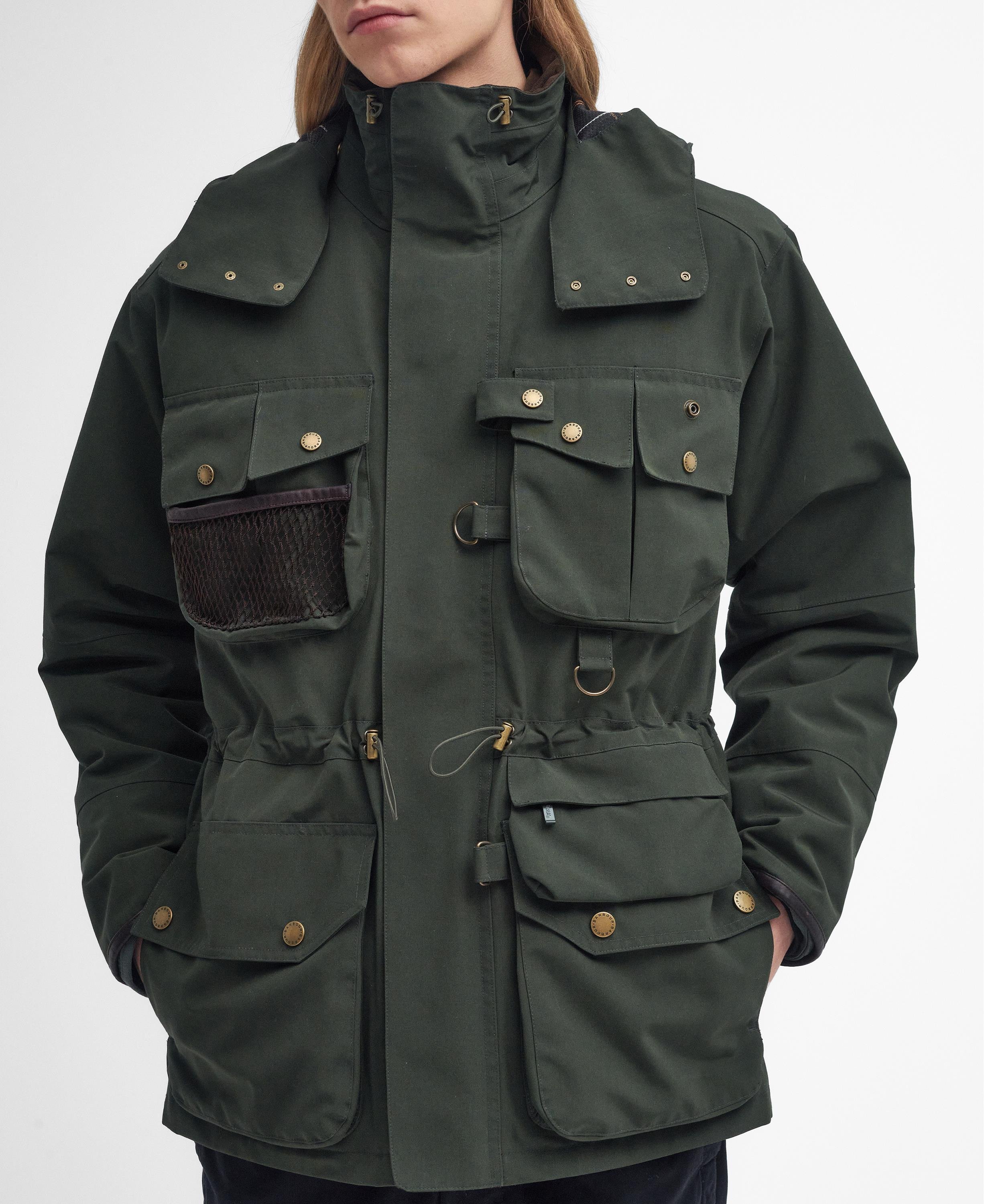 Barbour Heritage Dryfly Waterproof Ceket SG51 Sage