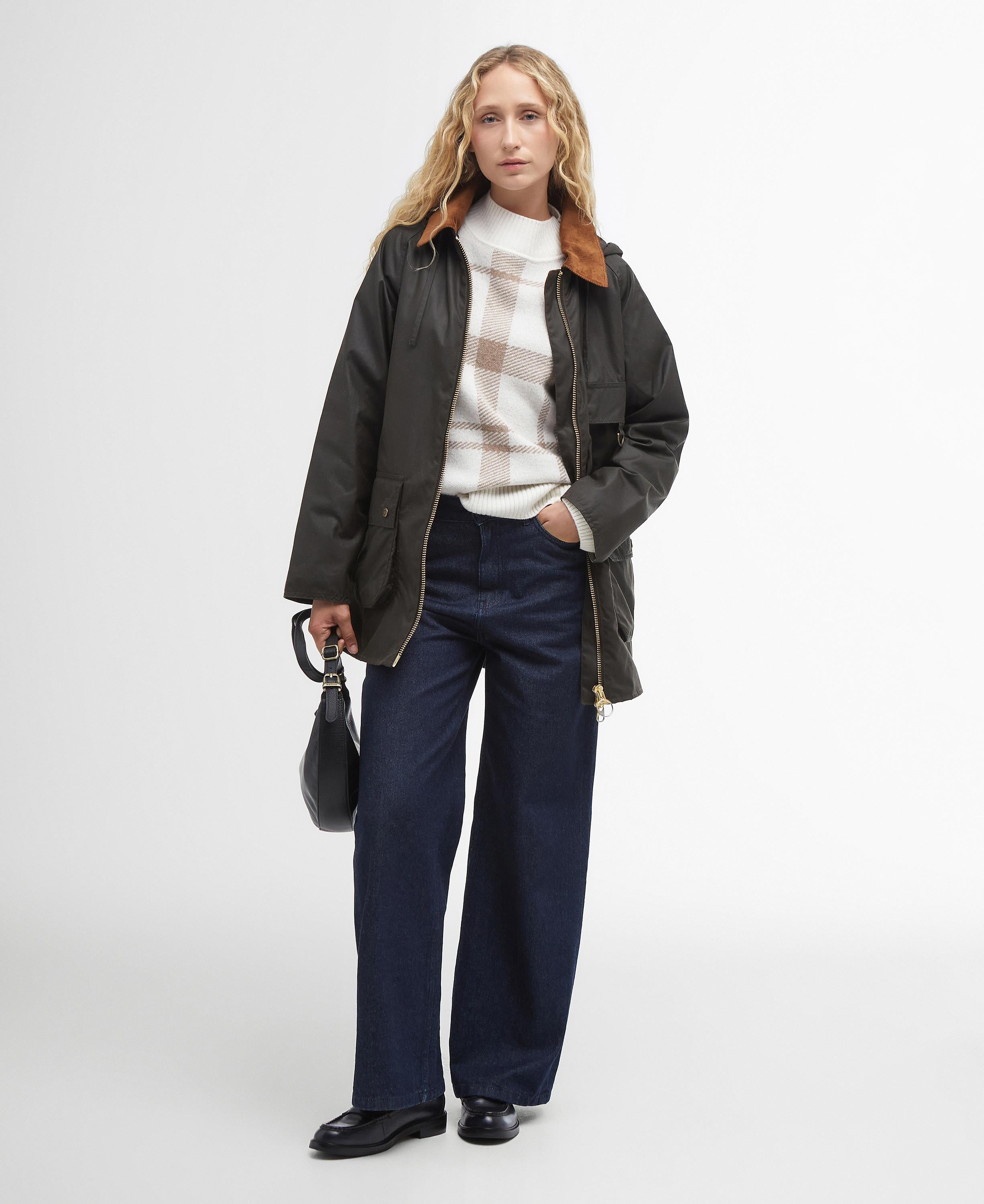 Barbour Highclere Yağlı Ceket OL71 Olive