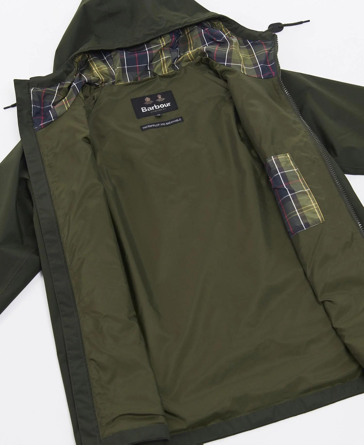 Barbour Hooded Domus Ceket SG71 Sage