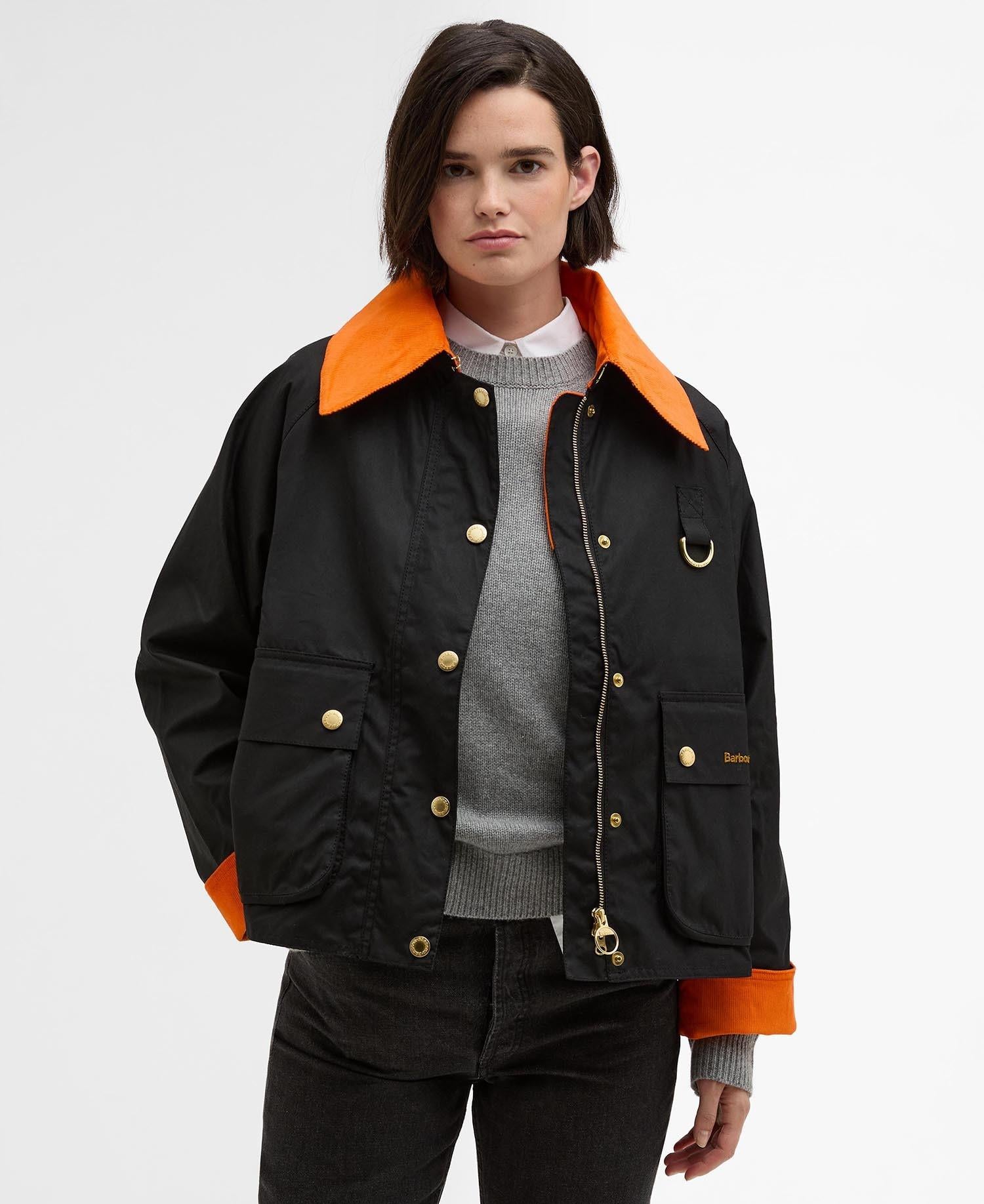 Barbour Icons Spey Yağlı Ceket BK71 Black