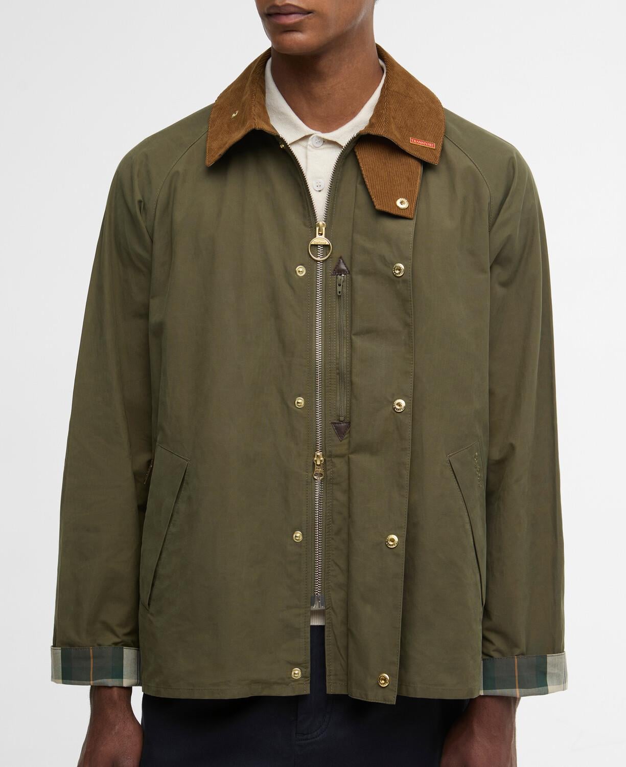 Barbour Icons Transport Casual Ceket OL72 Ivy Green