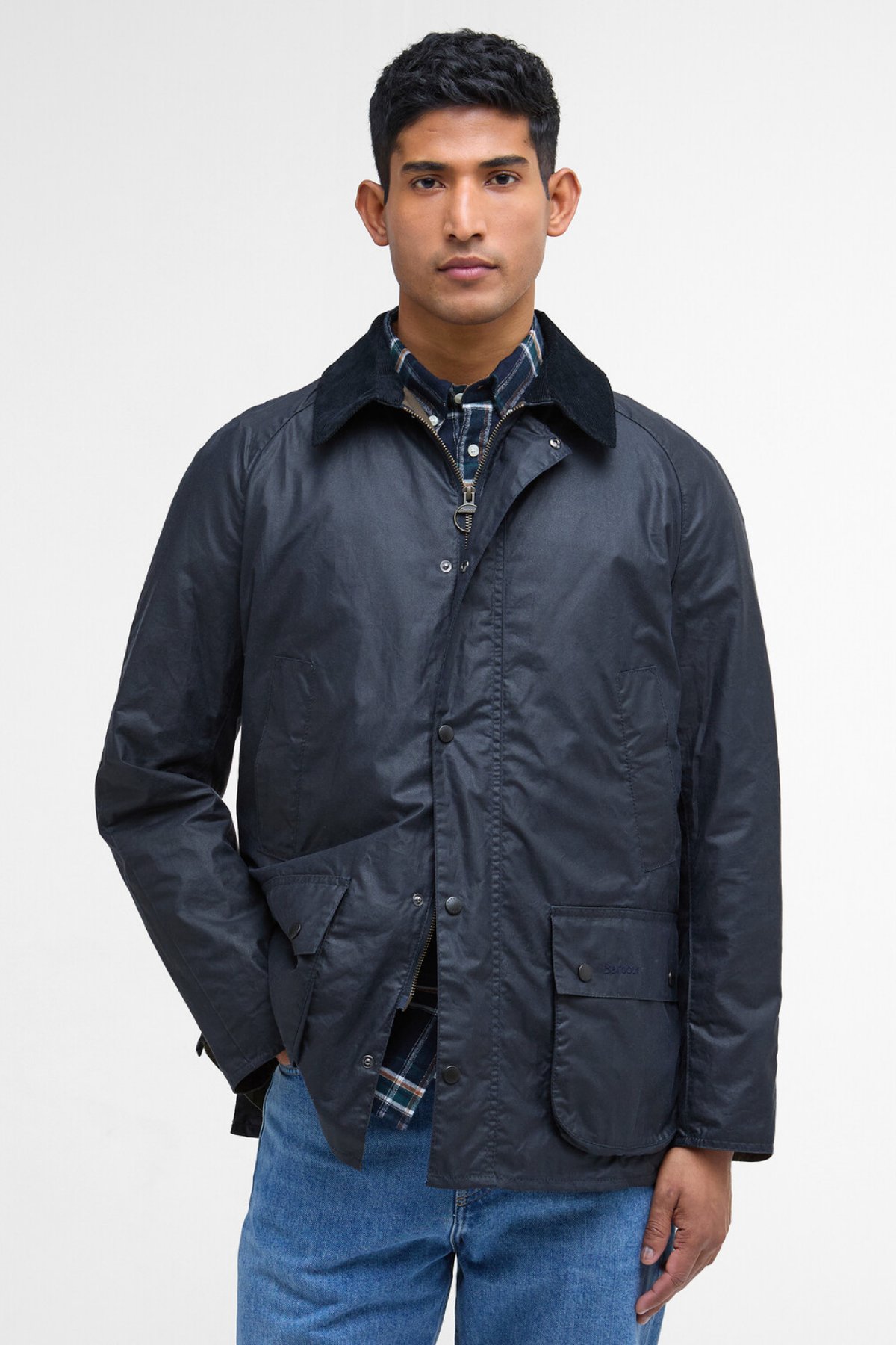Barbour Lightweight (4oZ) Ashby Yağlı Ceket NY51 Royal Navy