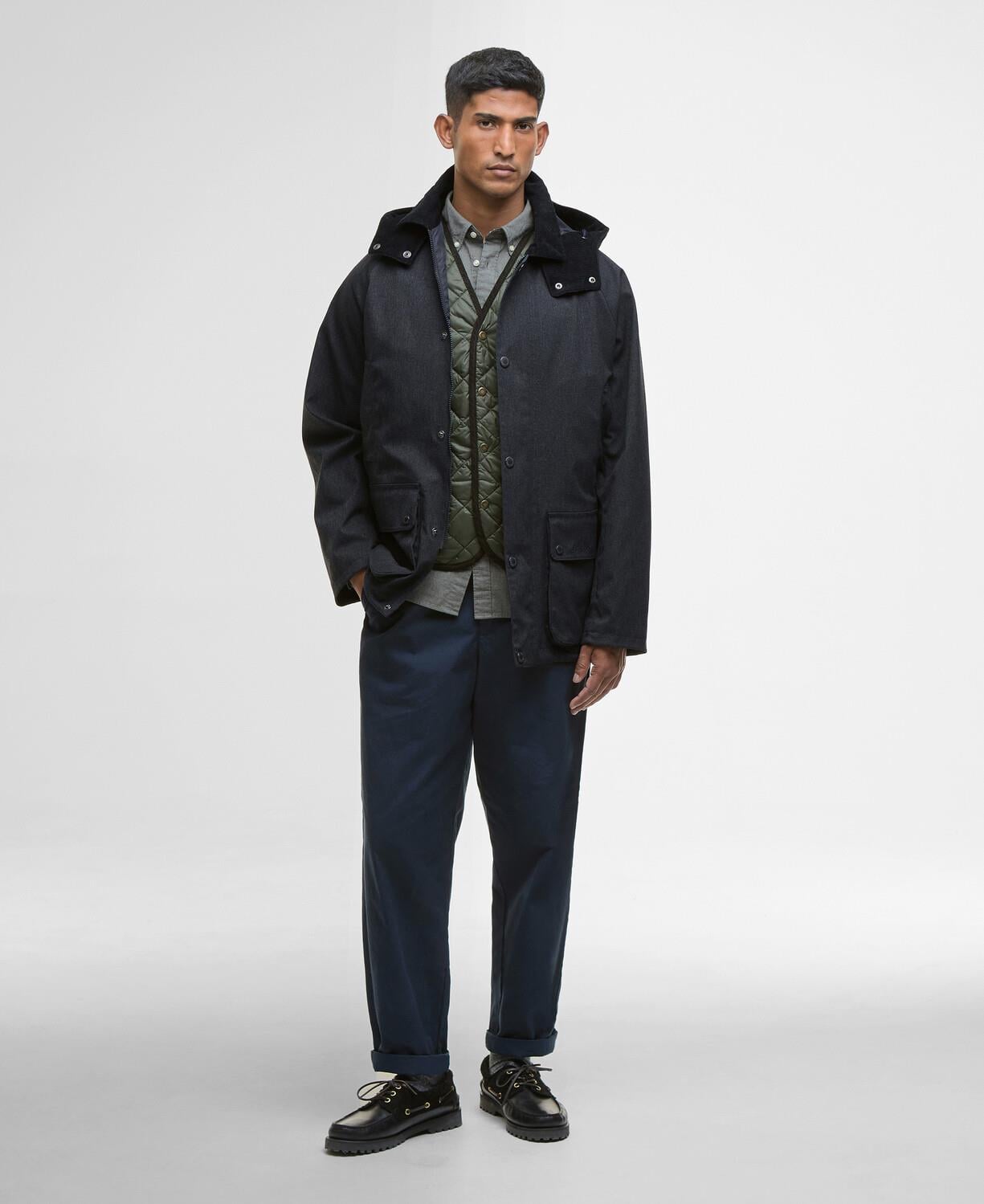 Barbour Modern Beaufort Waterproof Ceket NY72 Navy