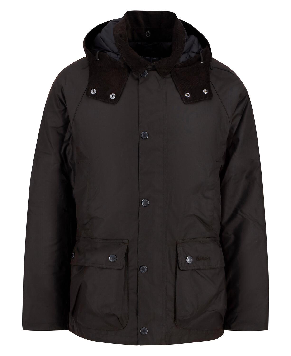 Barbour Modern Beaufort Yağlı Ceket BR91 Dark Brown-Midnight Oak