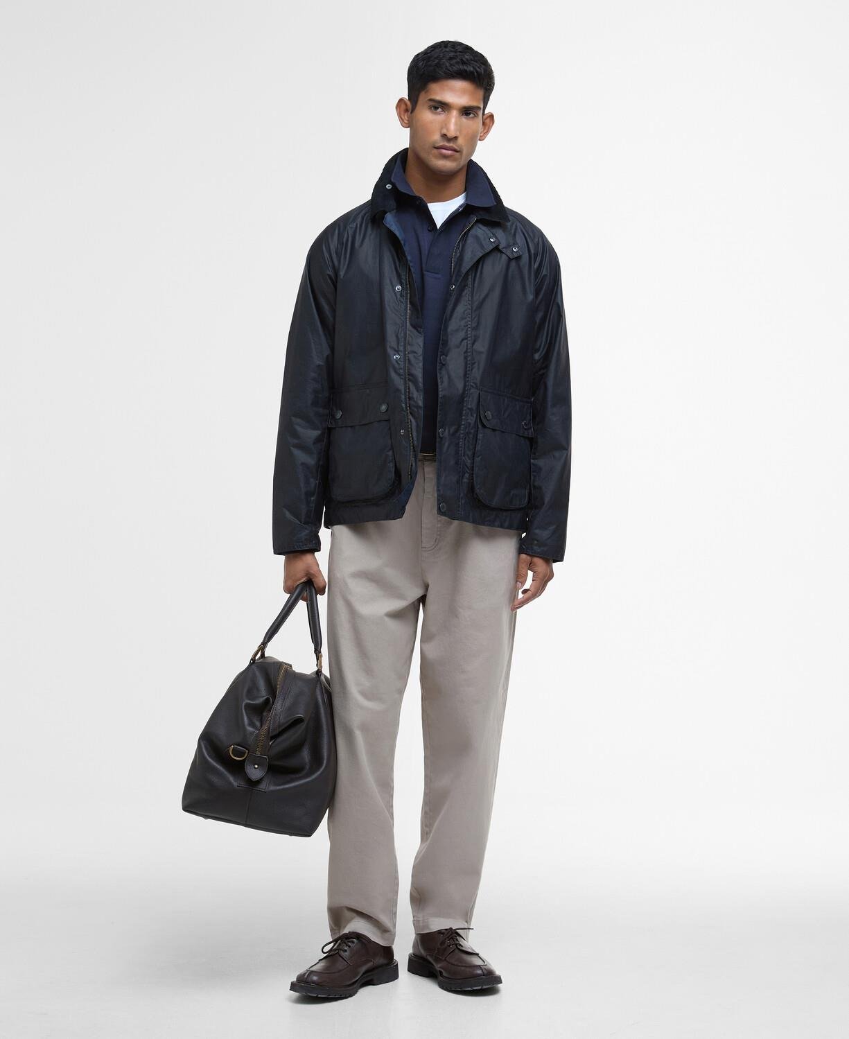 Barbour Modern Bedale Yağlı Ceket NY51 Royal Navy