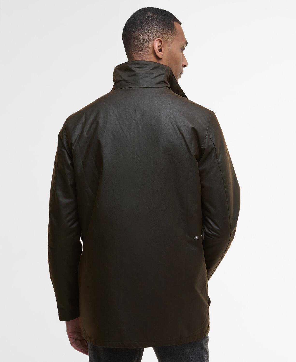 Barbour Modern Border Yağlı Ceket BR91 Dk Brown