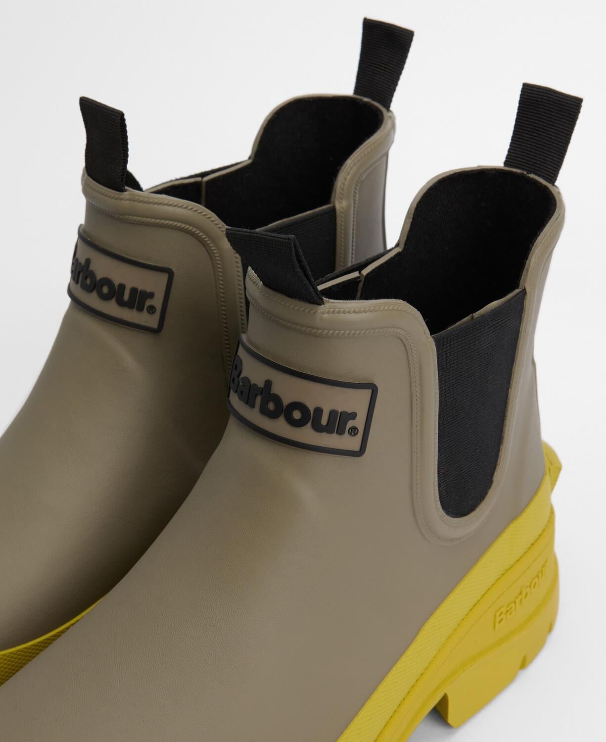 Barbour Nimbus Chelsea Bot GN72 Dusky Green-Limeade