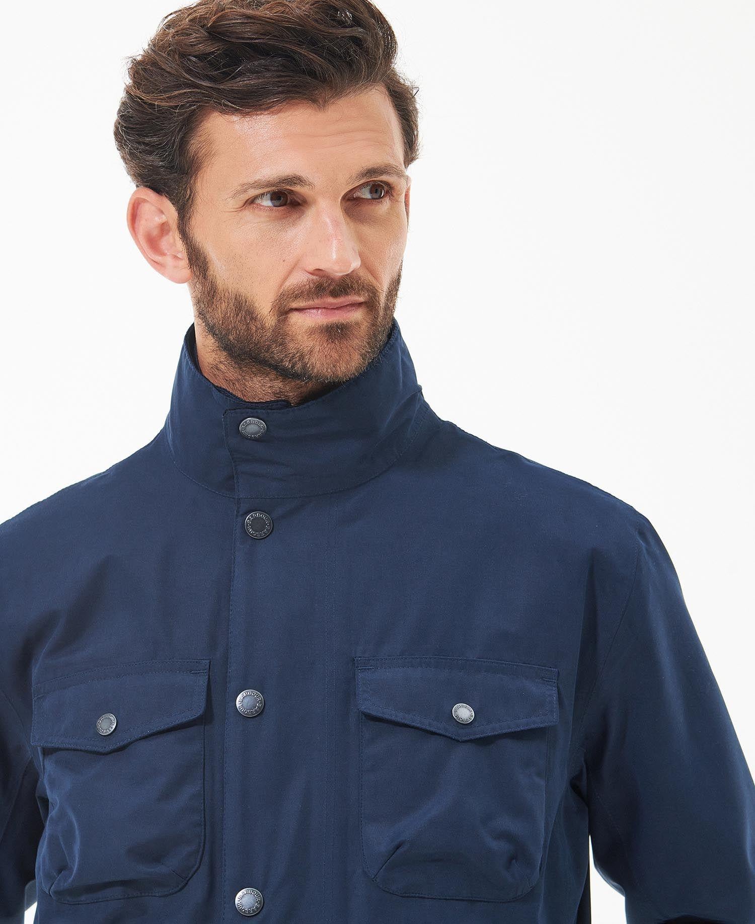 Barbour Ogston Waterproof Ceket NY71 Navy