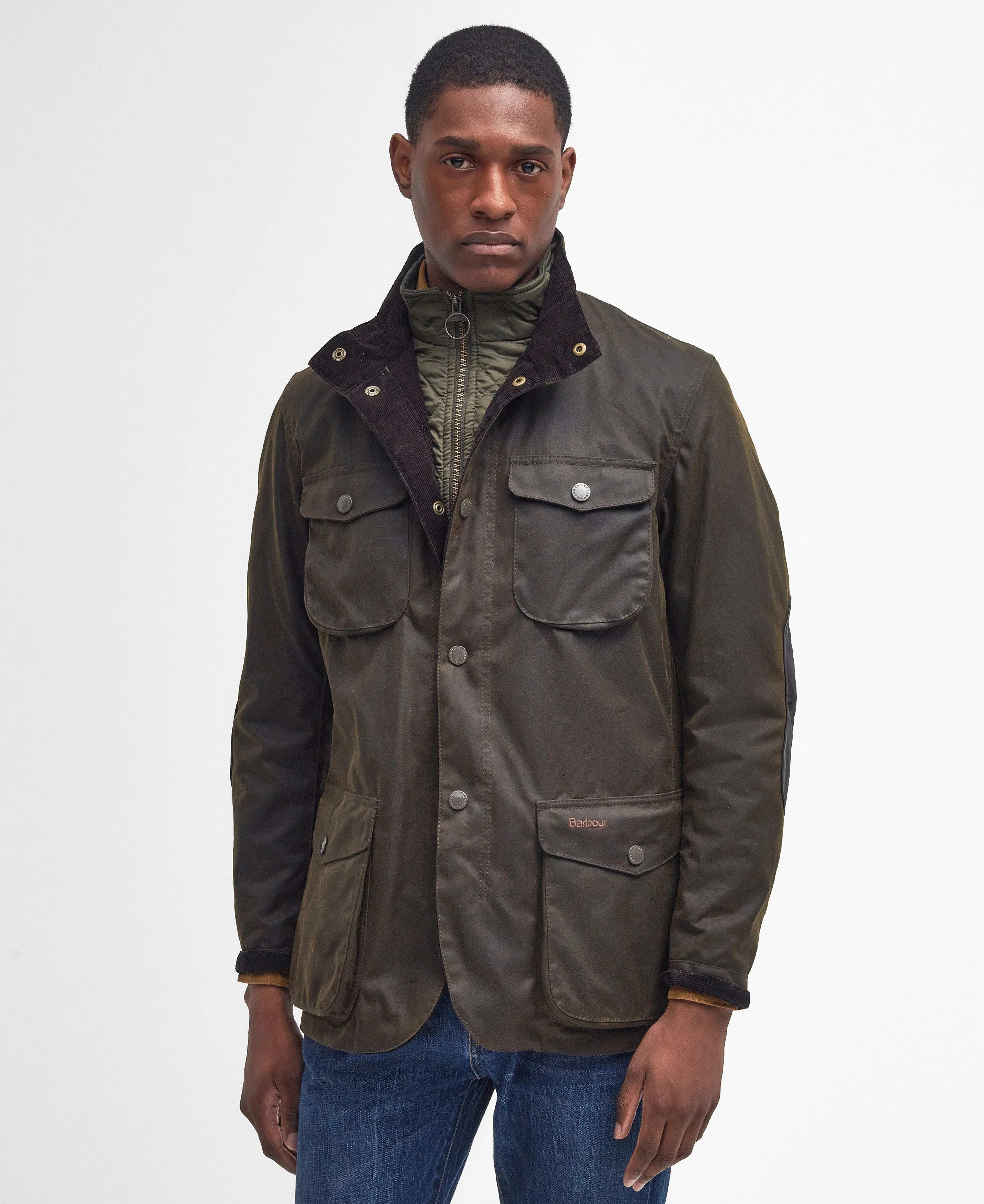 ジャケット・アウター Barbour Barbour Ogston Yağlı Ceket OL51 Olive