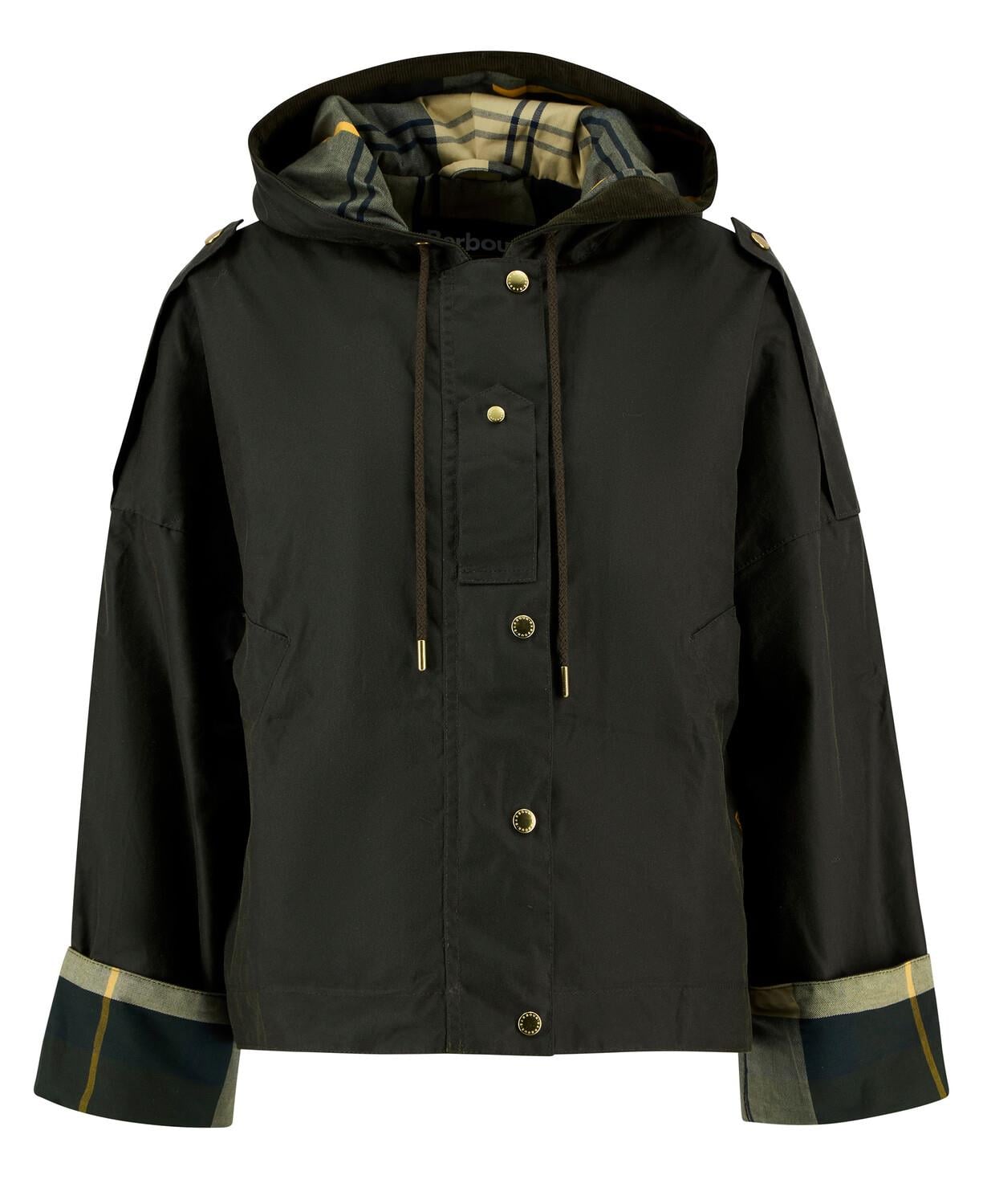 Barbour Ryedale Yağlı Ceket OL99 Archive Olive-Ancient Tartan