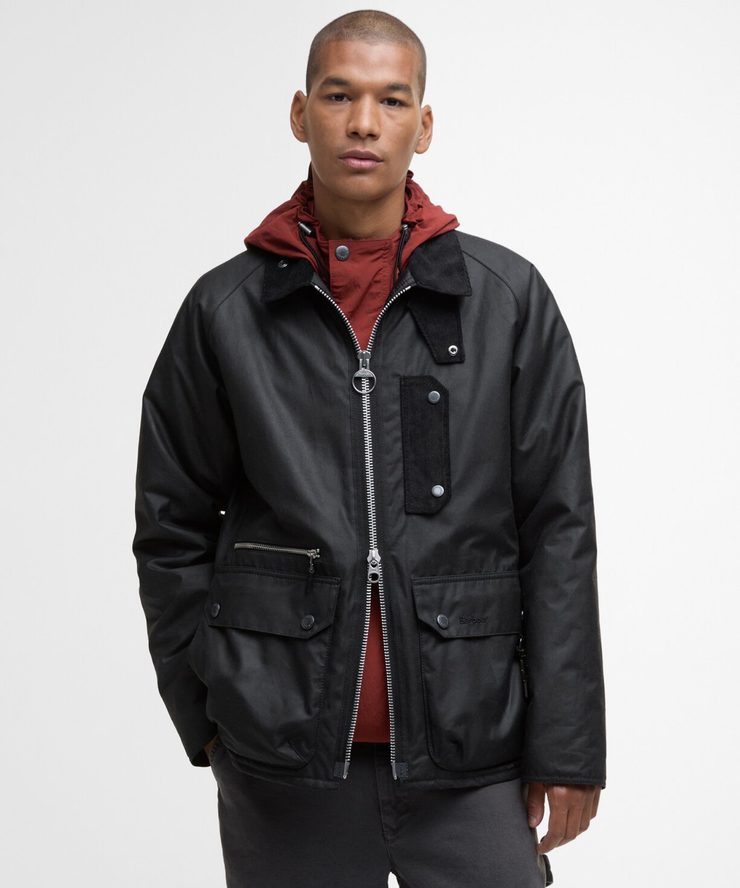 Barbour Tract Yağlı Ceket BK71 Black