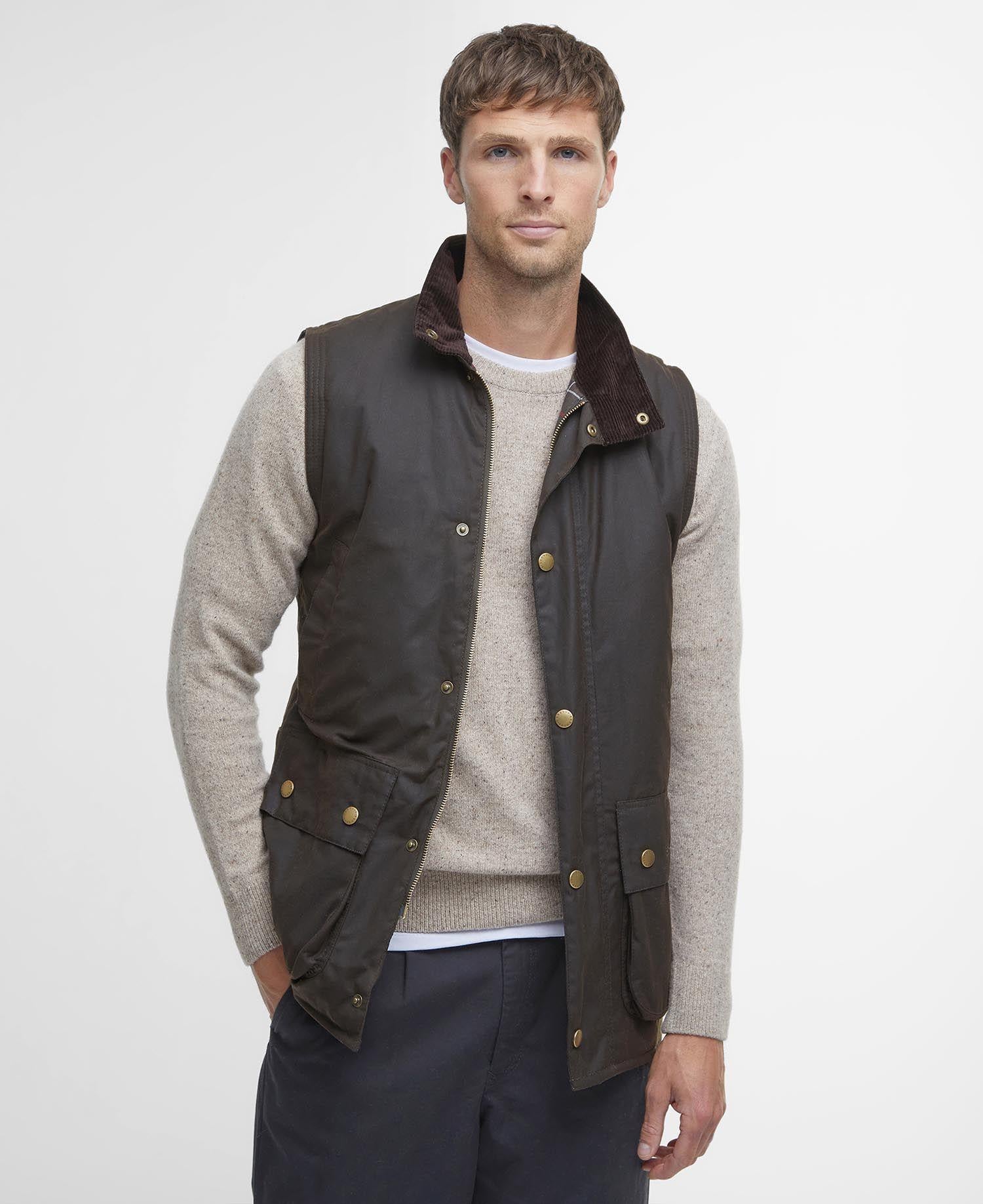 Barbour Westmorland Yağlı Yelek OL71 Olive