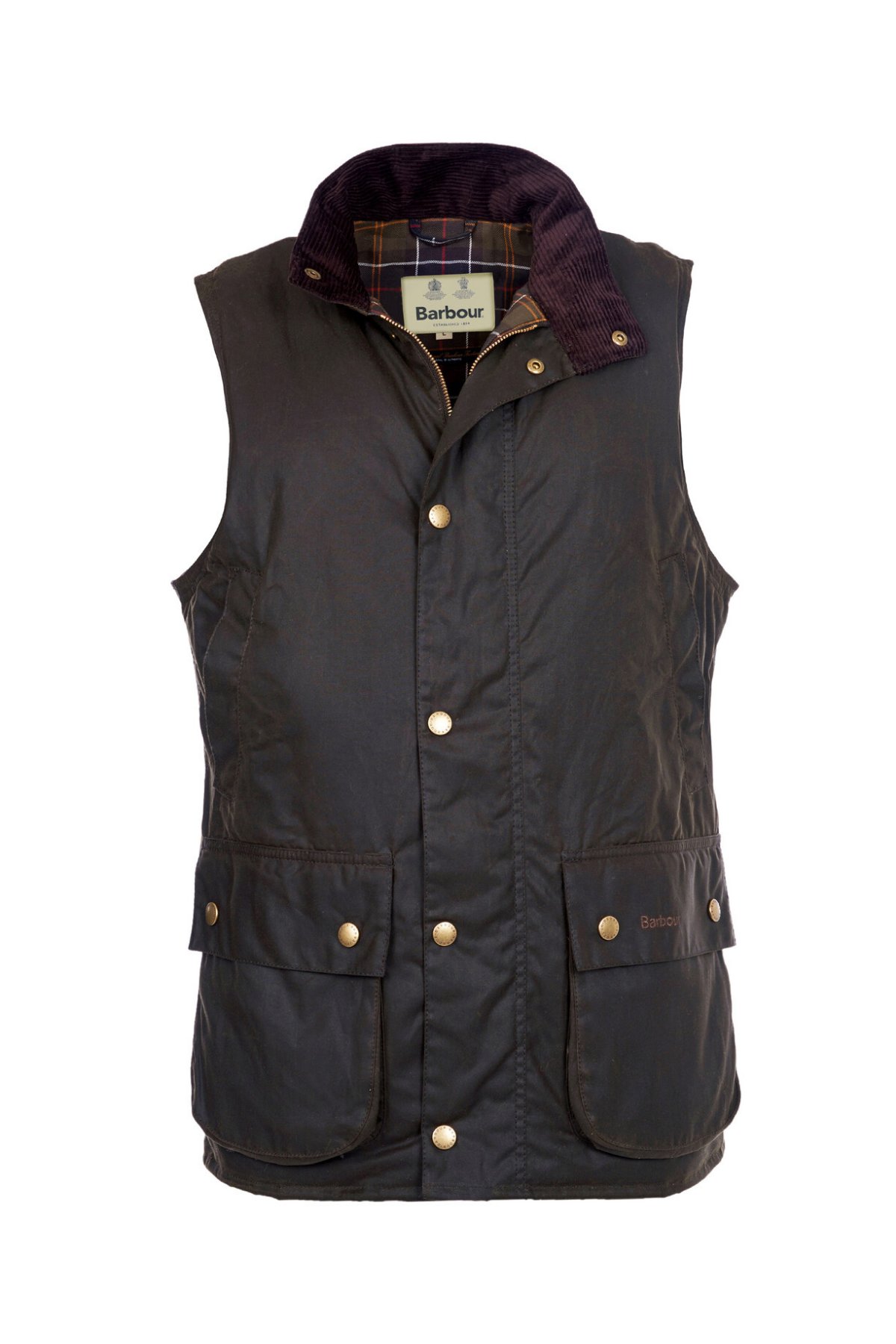 Barbour Westmorland Yağlı Yelek OL71 Olive