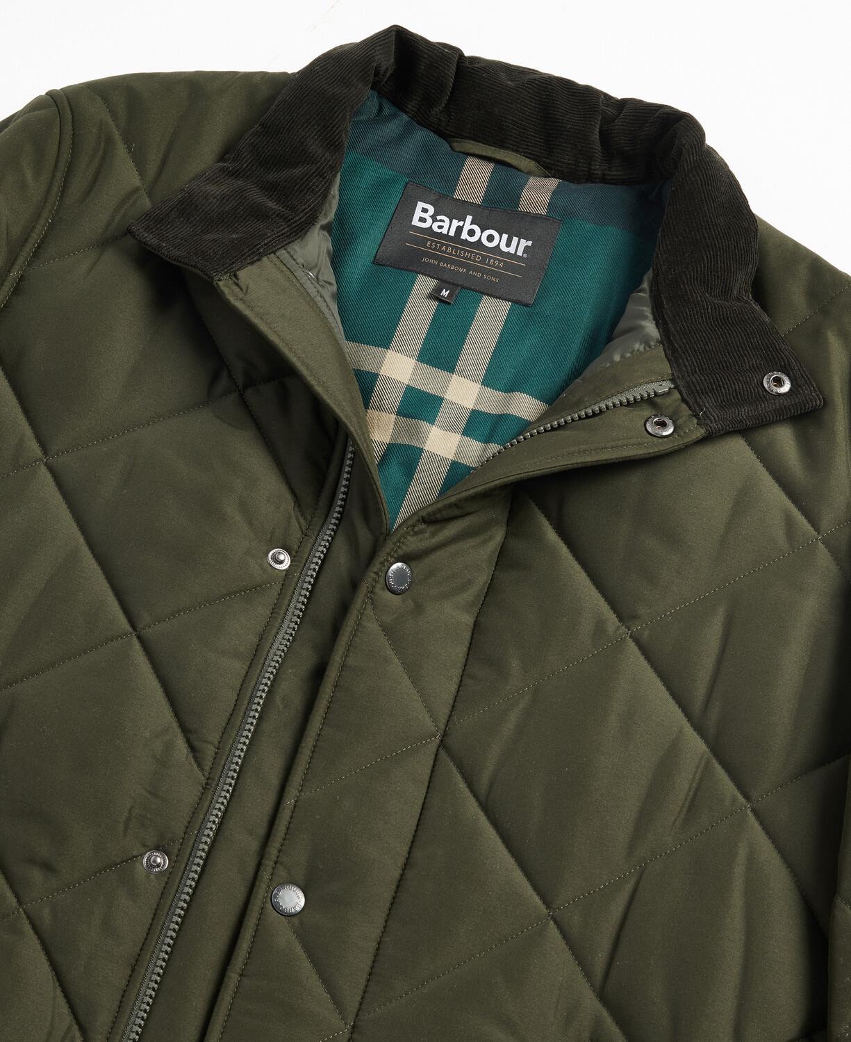 Barbour Winter Chelsea Kapitone Ceket SG71 Sage