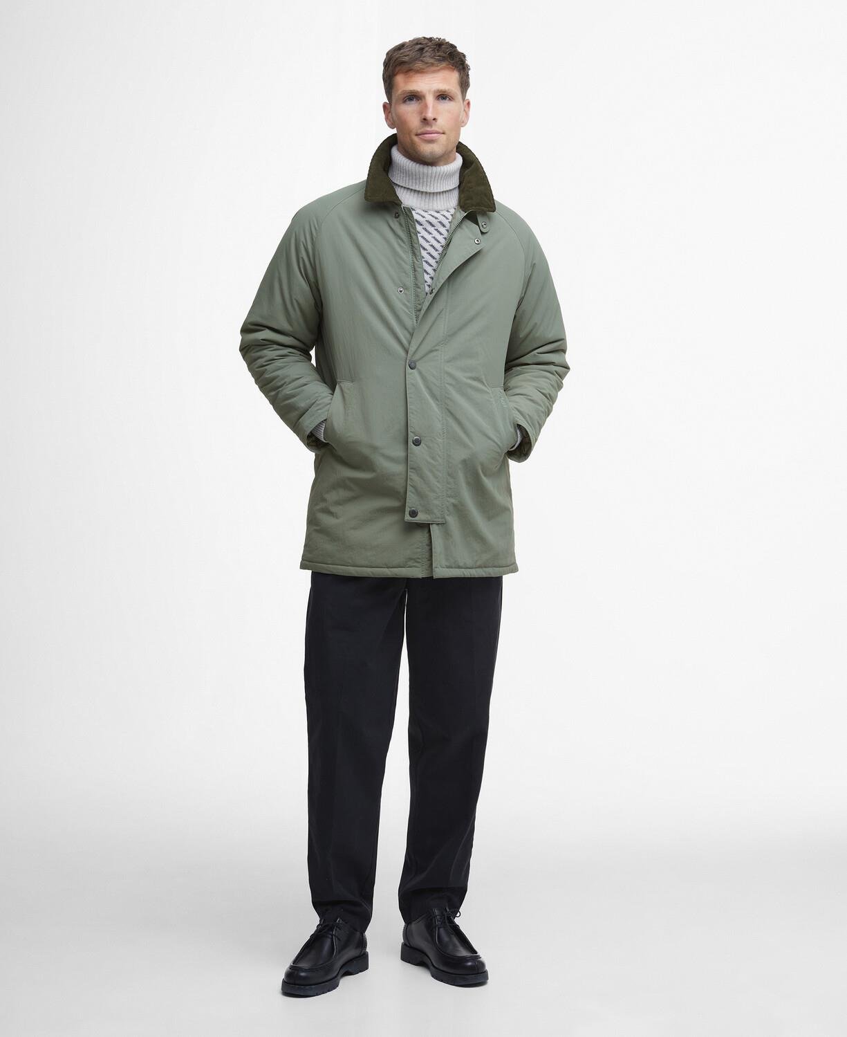 バブアーBARBOUR 24aw Barbour Winter Wadded Showerproof Ceket GN32 Lt.Green