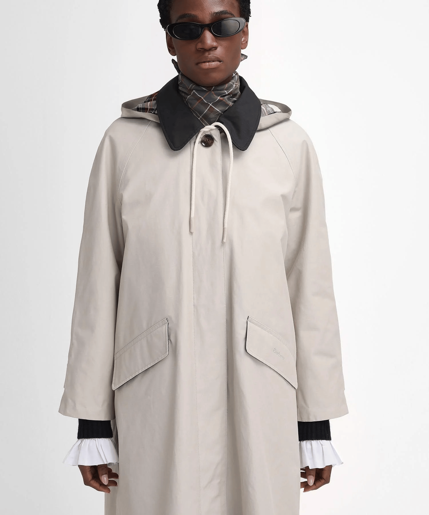 Barbour X Alexa Natalie Trençkot ST31 Mist
