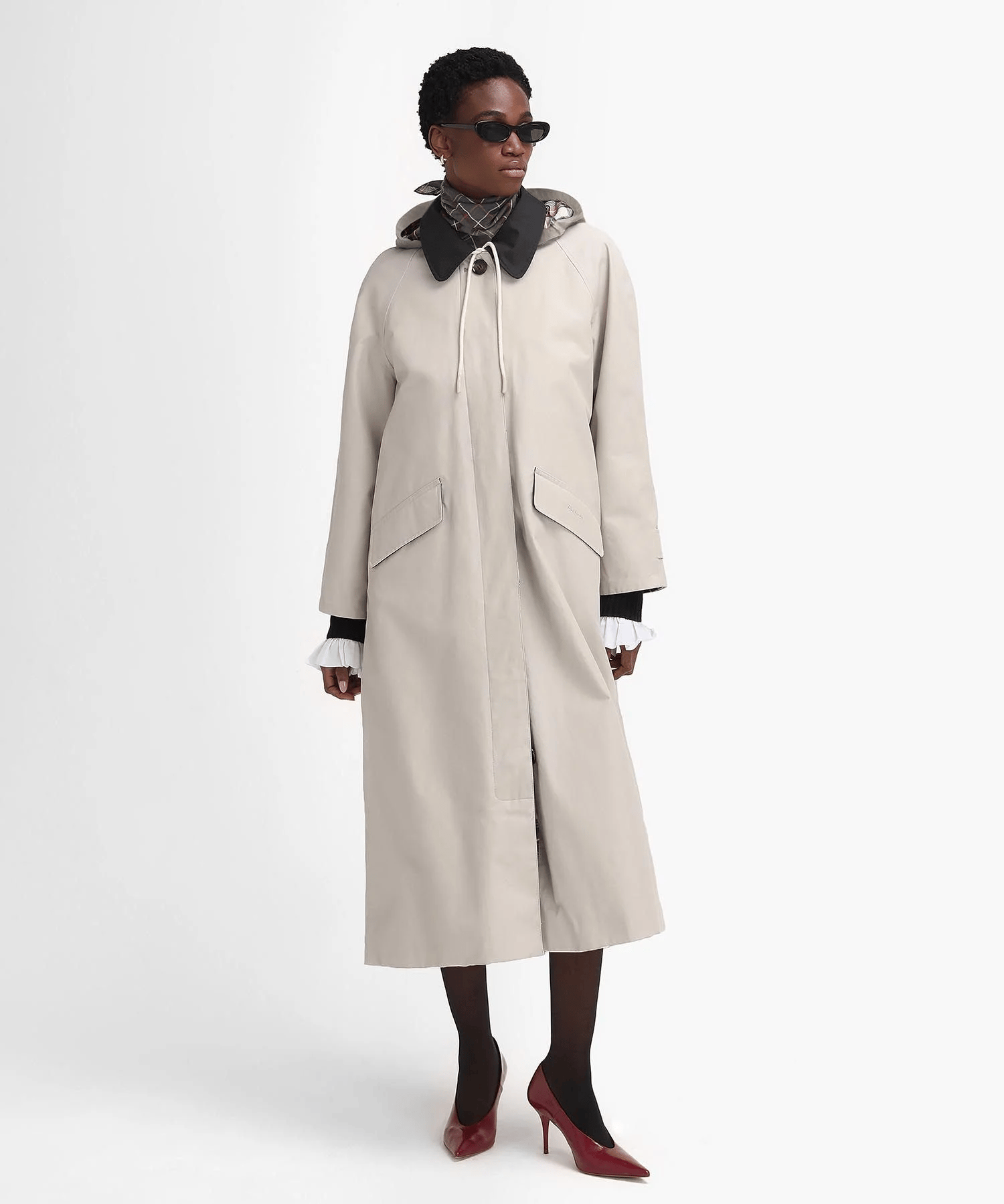 Barbour X Alexa Natalie Trençkot ST31 Mist