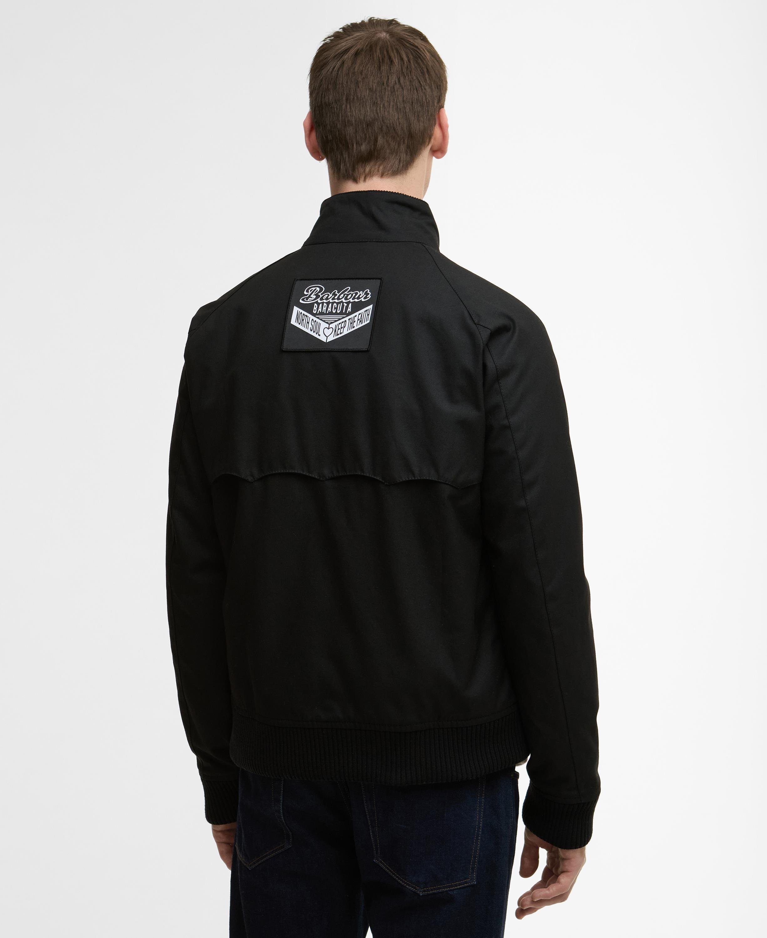 Barbour x Baracuta Badged Porton Yağlı Ceket BK31 Black