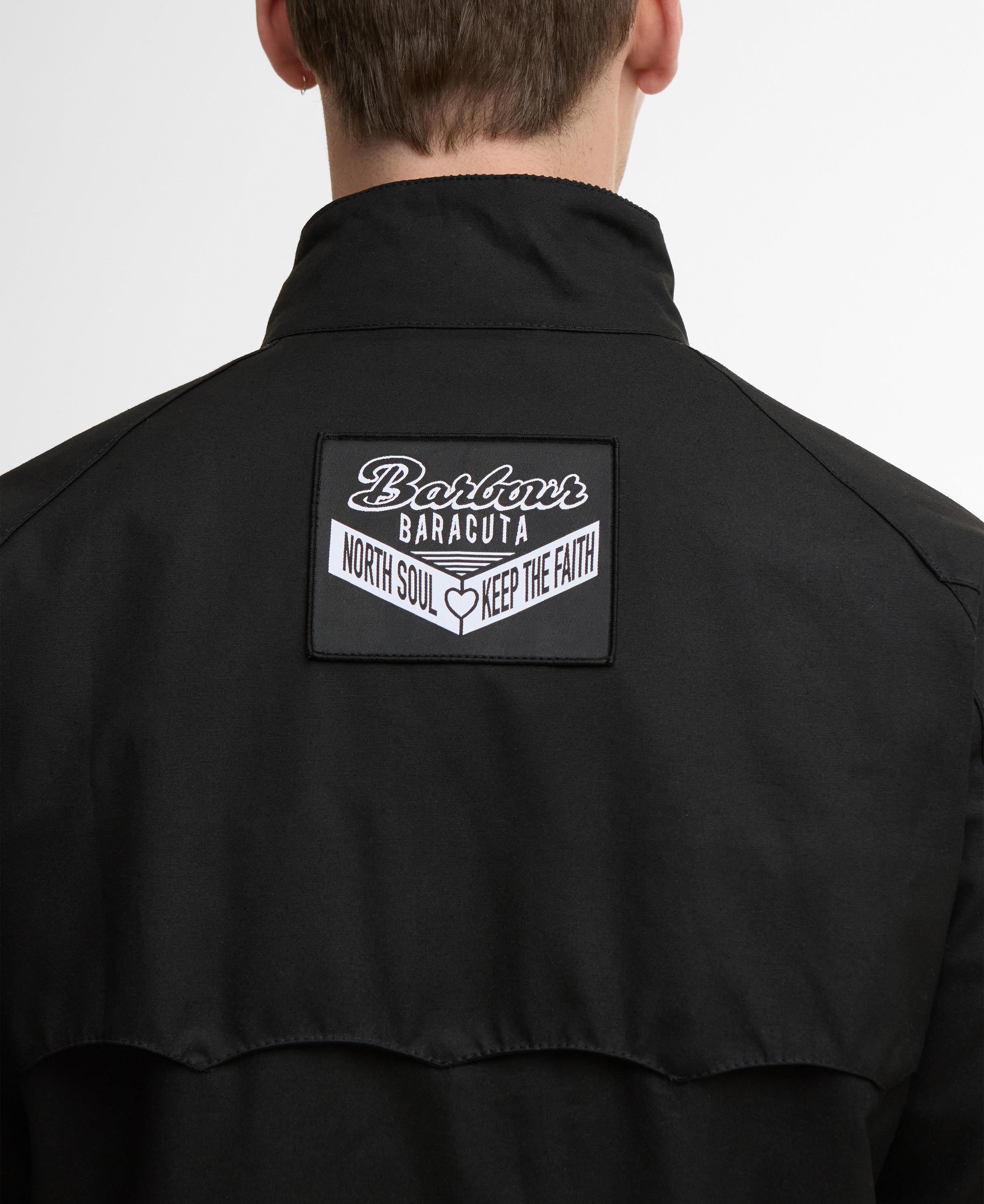 Barbour x Baracuta Badged Porton Yağlı Ceket BK31 Black