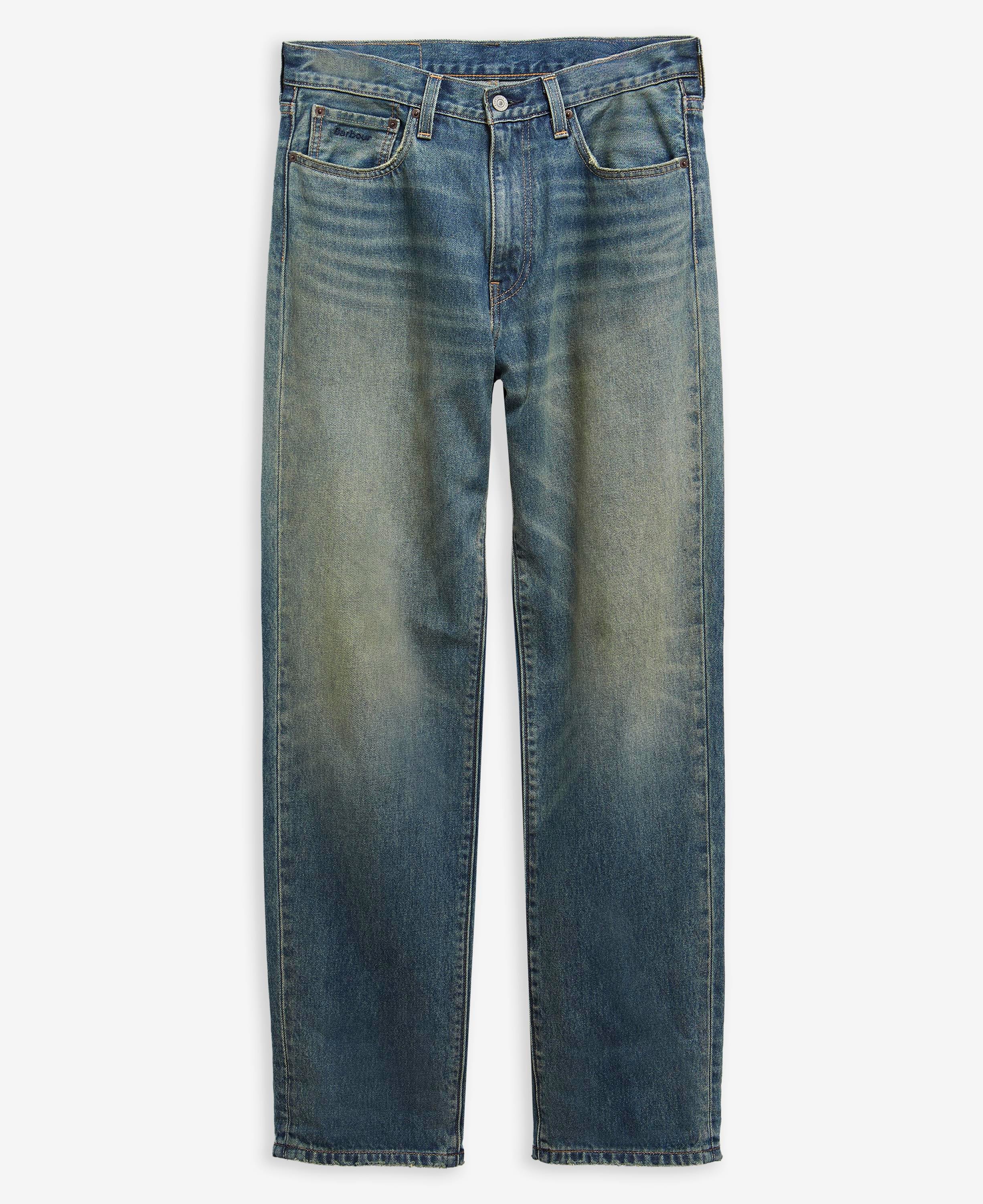 Barbour x Levis 568 Loose Jean NY31 Dark Worn