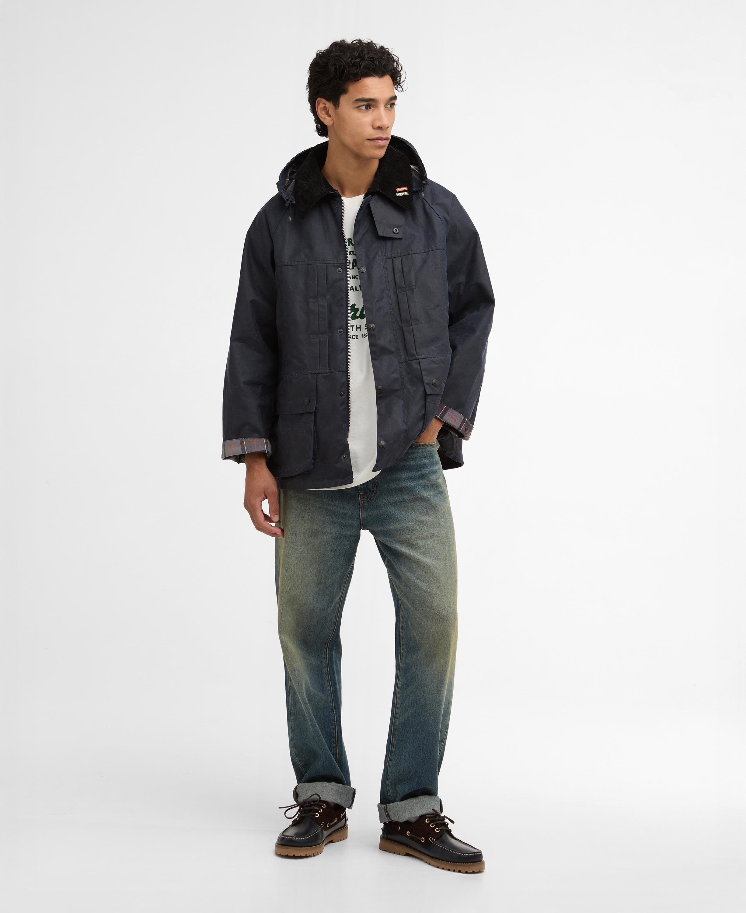 Levi's X Barbour Bedale Jacket デニム Barbour x Levi's/バブアー