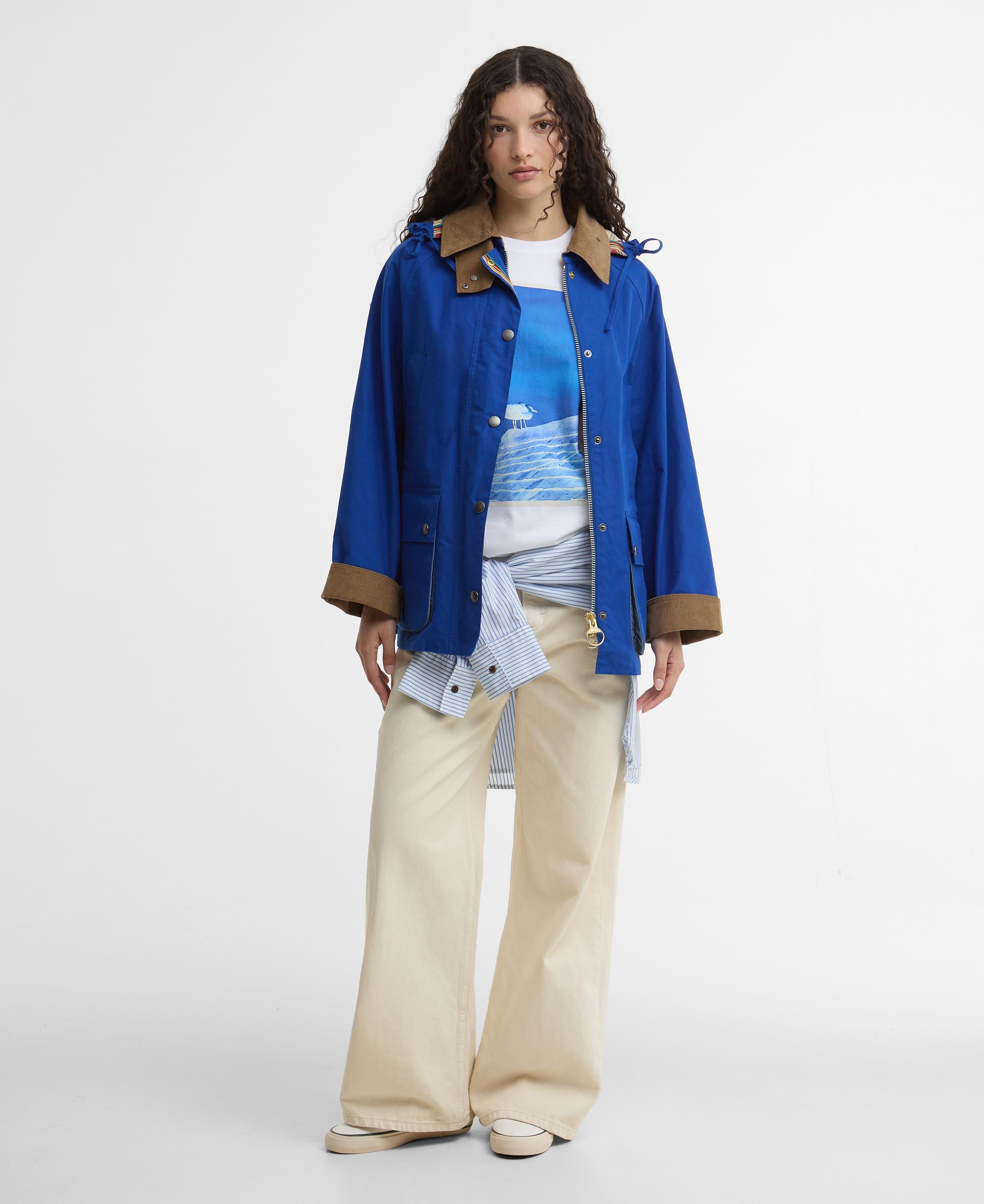 Barbour x Paul Smith Bedale Casual Ceket BL71 Royal-Ancient