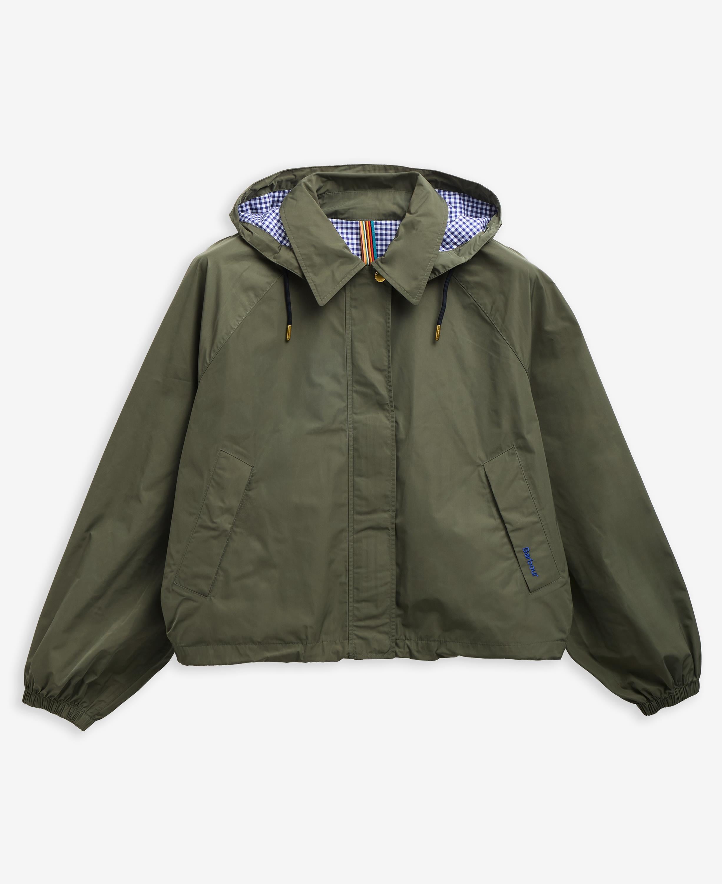 Barbour x Paul Smith Broomhill Showerproof Ceket GN33 Dusky Khaki