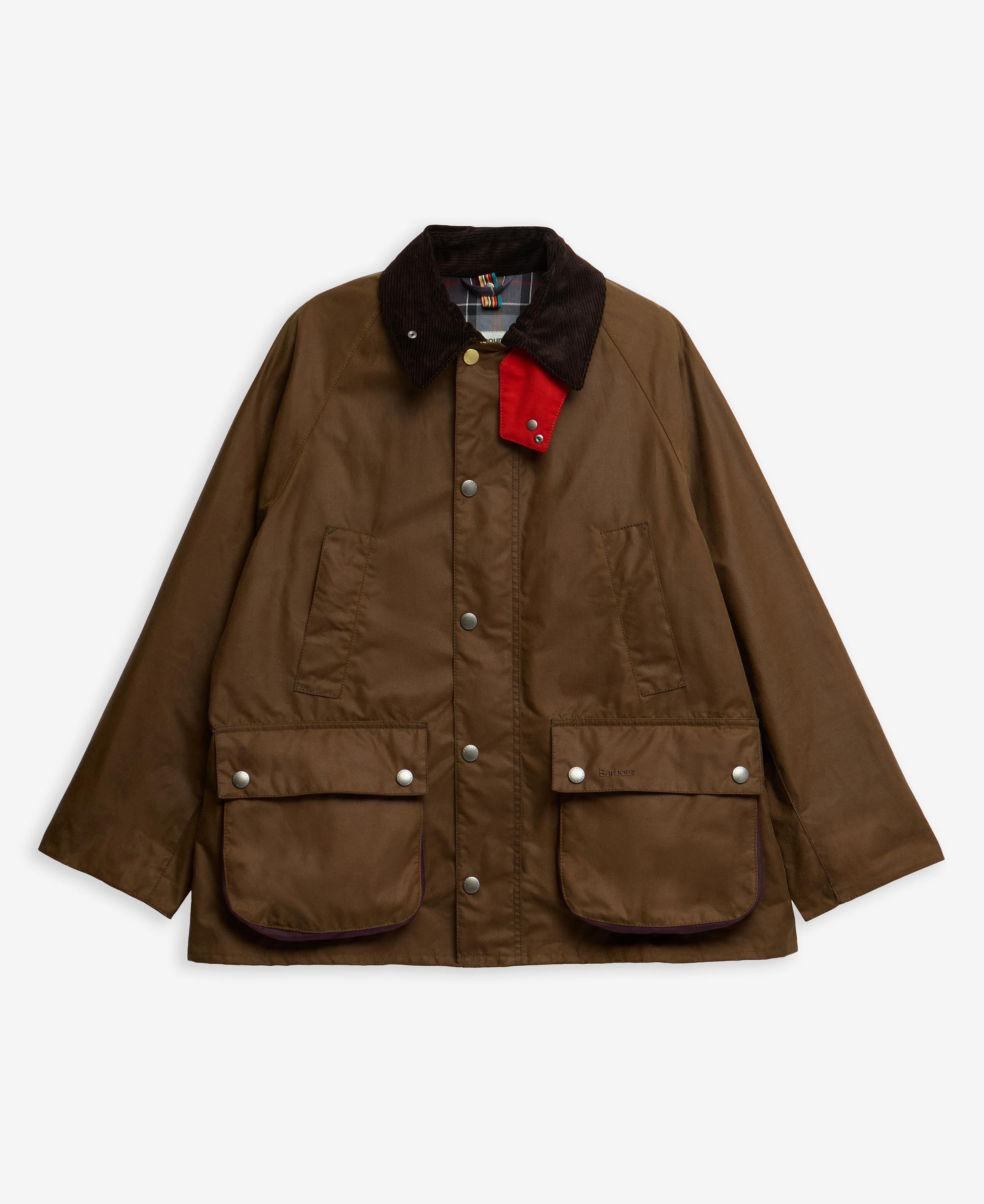 Barbour x Paul Smith OS Bedale Yağlı Ceket TA51 Tan