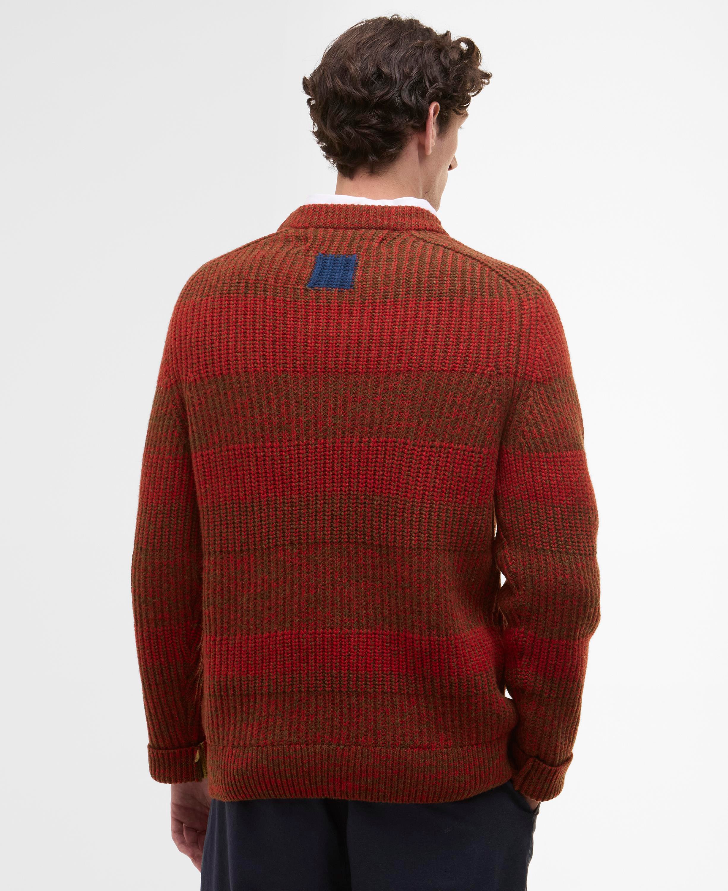 Barbour x Paul Smith Saddle Crew Kazak RE64 Rosette Red