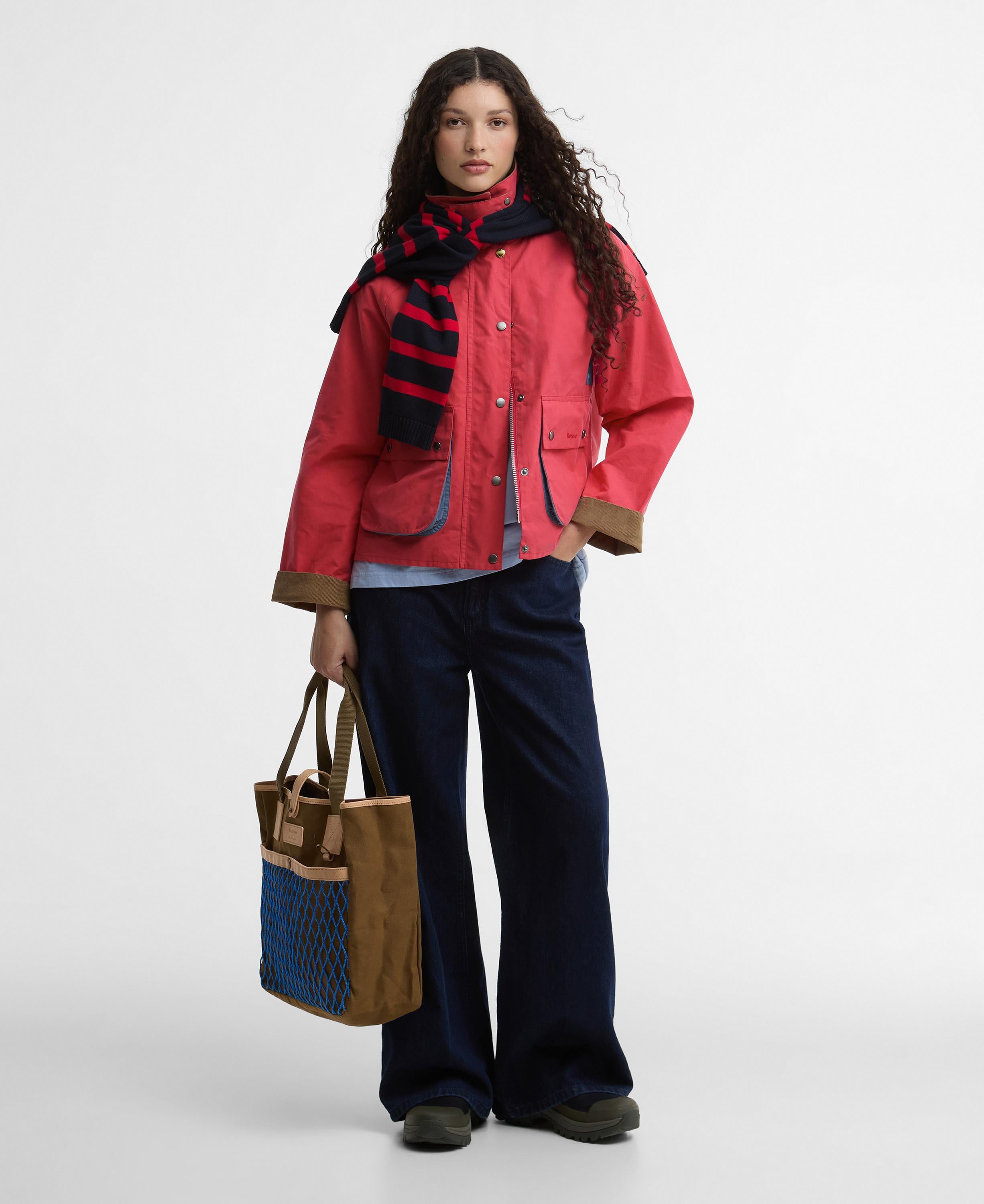 Barbour x Paul Smith Spey Casual Ceket RE52 Winterberry-Ancient