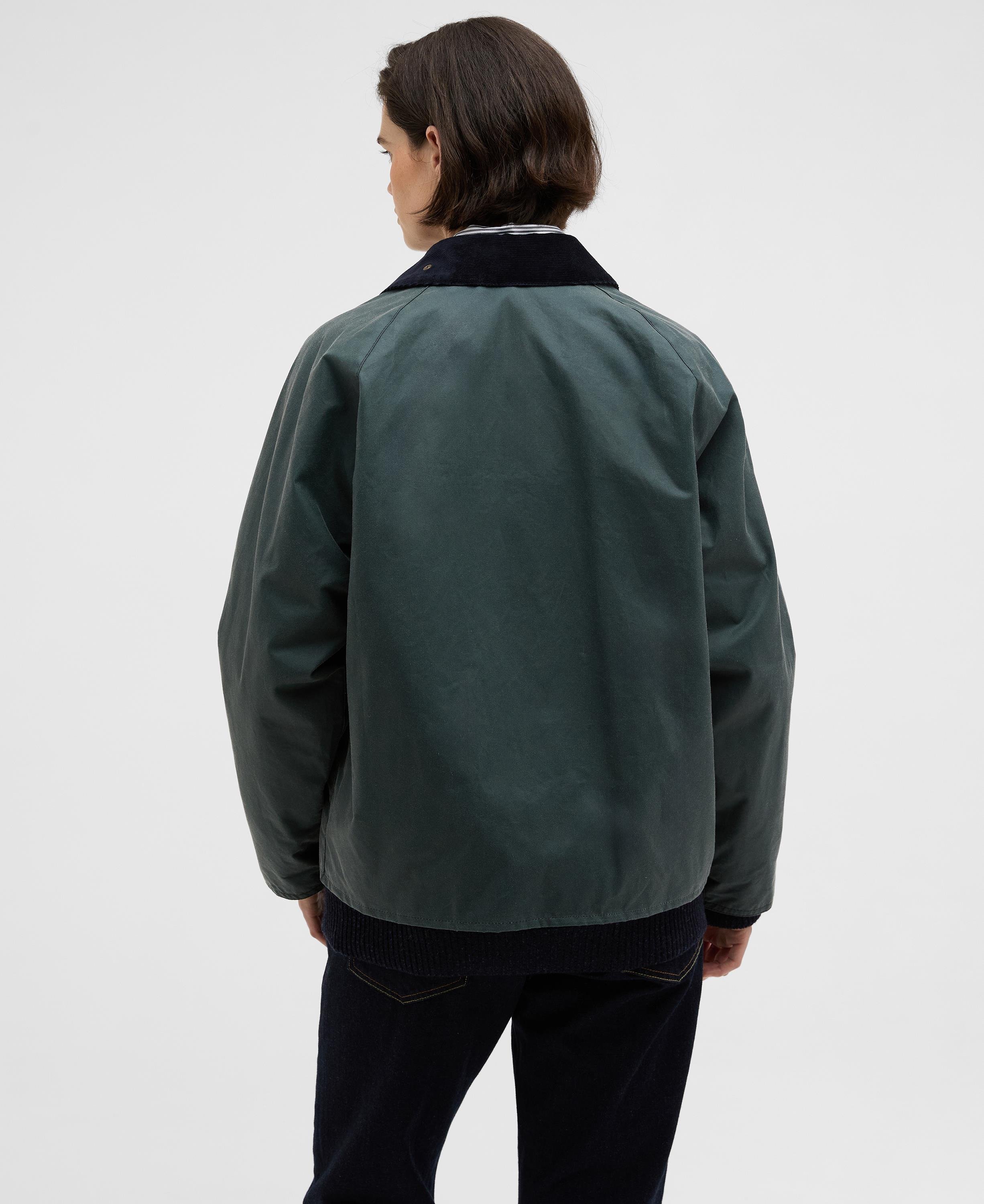 Barbour x Paul Smith Transport Yağlı Ceket GY91 Dark Slate