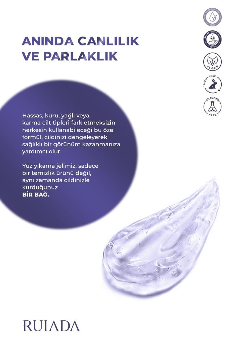 C Vitaminli Yüz Yıkama Jeli - Arındırıcı, Canlandırıcı Siyah Nokta Ve Akne Karşıtı 400 ml.