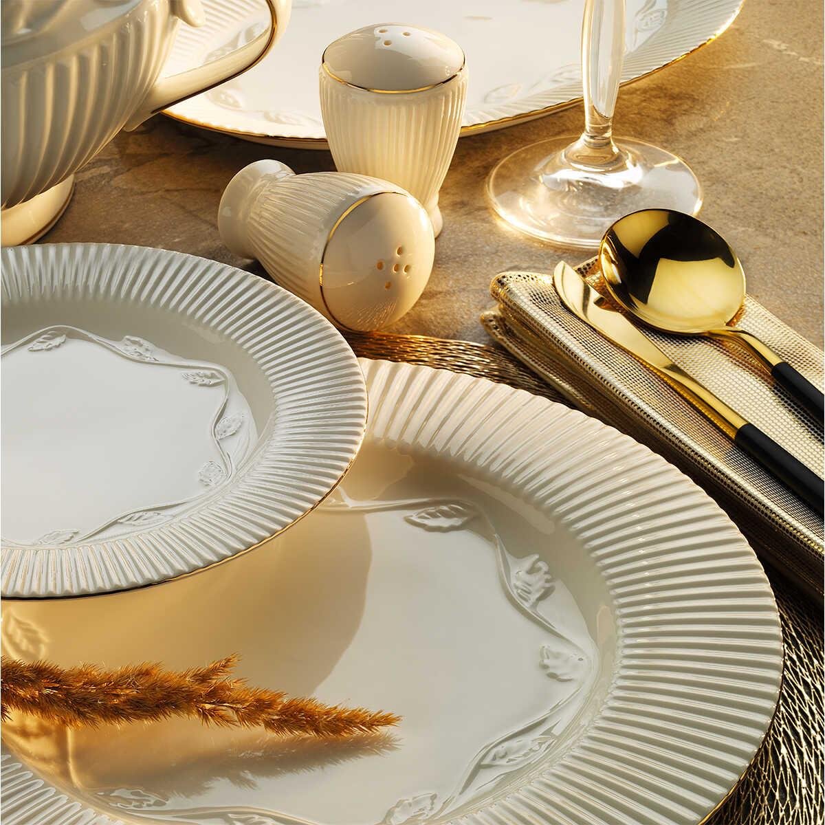 Aryıldız Karen Gold 12 Kişilik 60 Parça Yemek Takımı