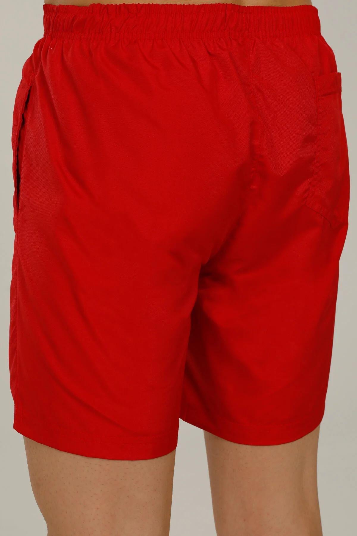 Lumberjack 2M Ct483 Gustavo Swim Short 2Fx Erkek Kirmizi Deniz