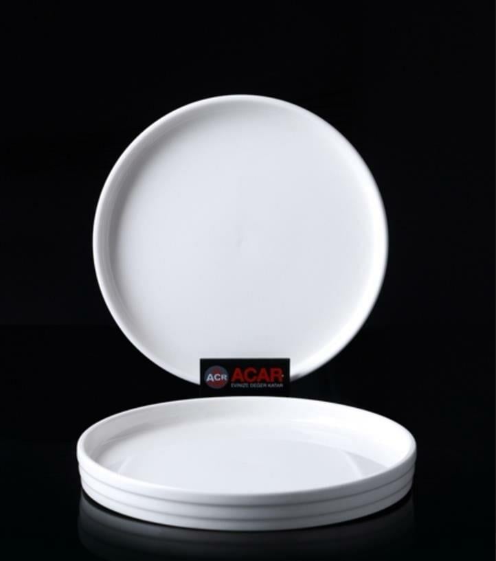 Acar Porselen 6lı 18 Cm Yuvarlak Tabak