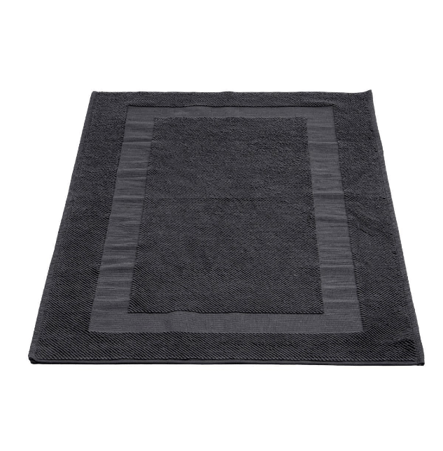 Ecocotton Kaia Pamuk 60x100 Cm Antrasit Banyo Paspası