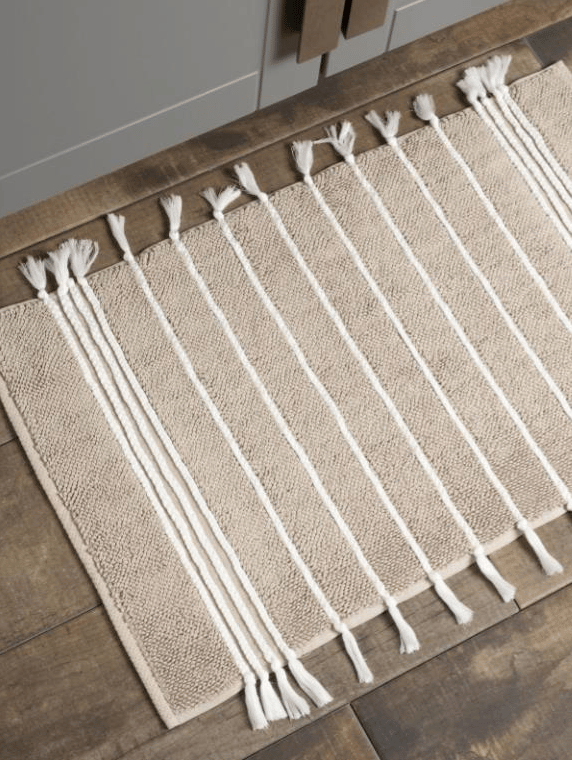 Ecocotton Karnella Pamuk 60x100 Cm Bej Banyo Paspası