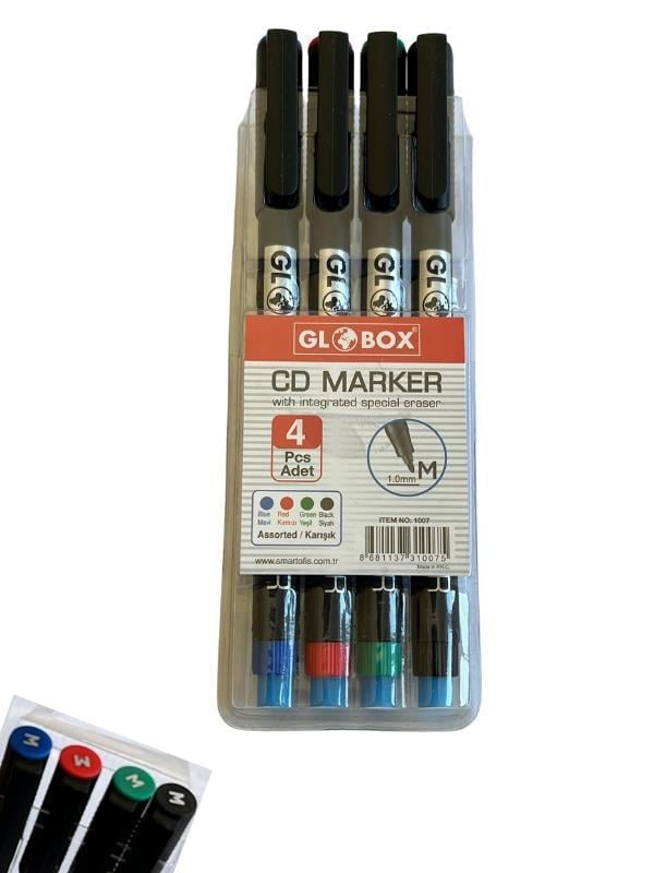 GLOBOX 1007 M KRŞ.CD KALEMİ 4LÜ