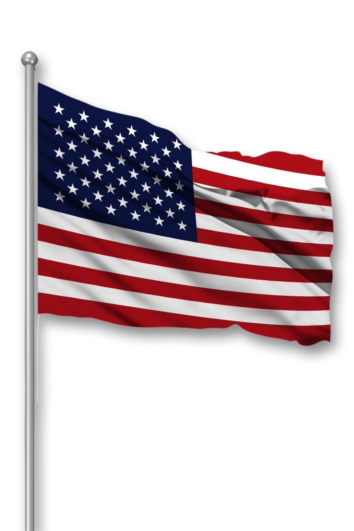 Amerika Bayrağı 1. Kalite Raşel Kumaş