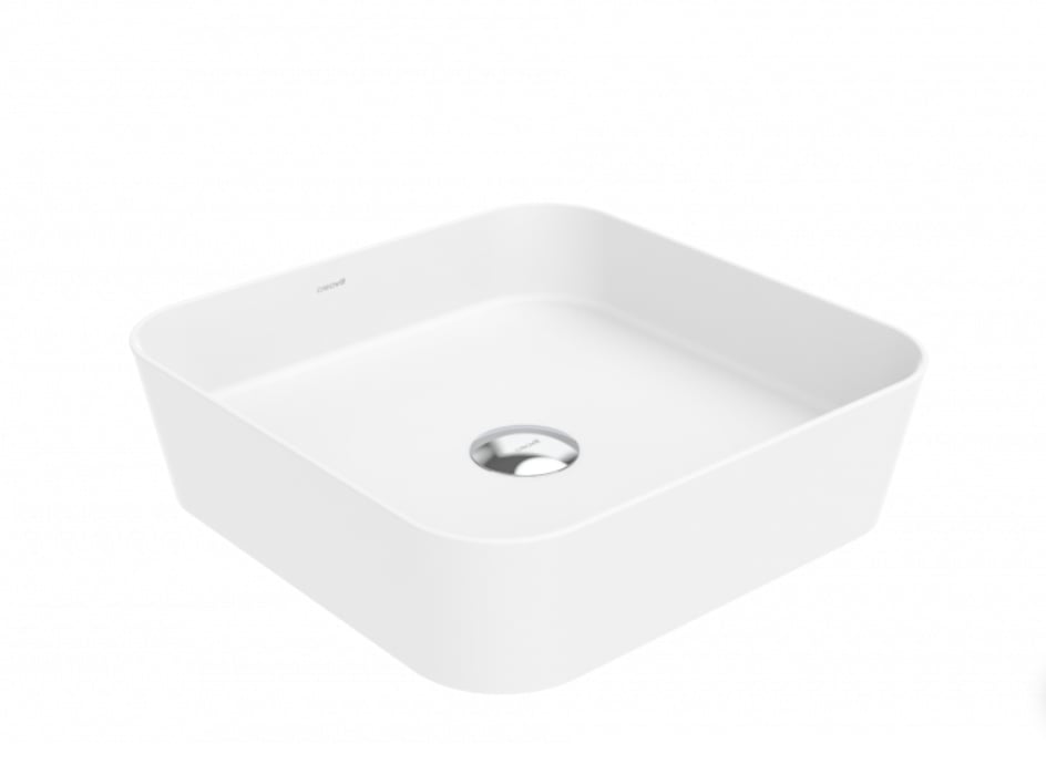 Creavit Loop Kare Çanak Lavabo 40 cm LP040